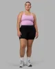 Twist Tank With Shelf Bra - Pastel Orchid sold by LSKD