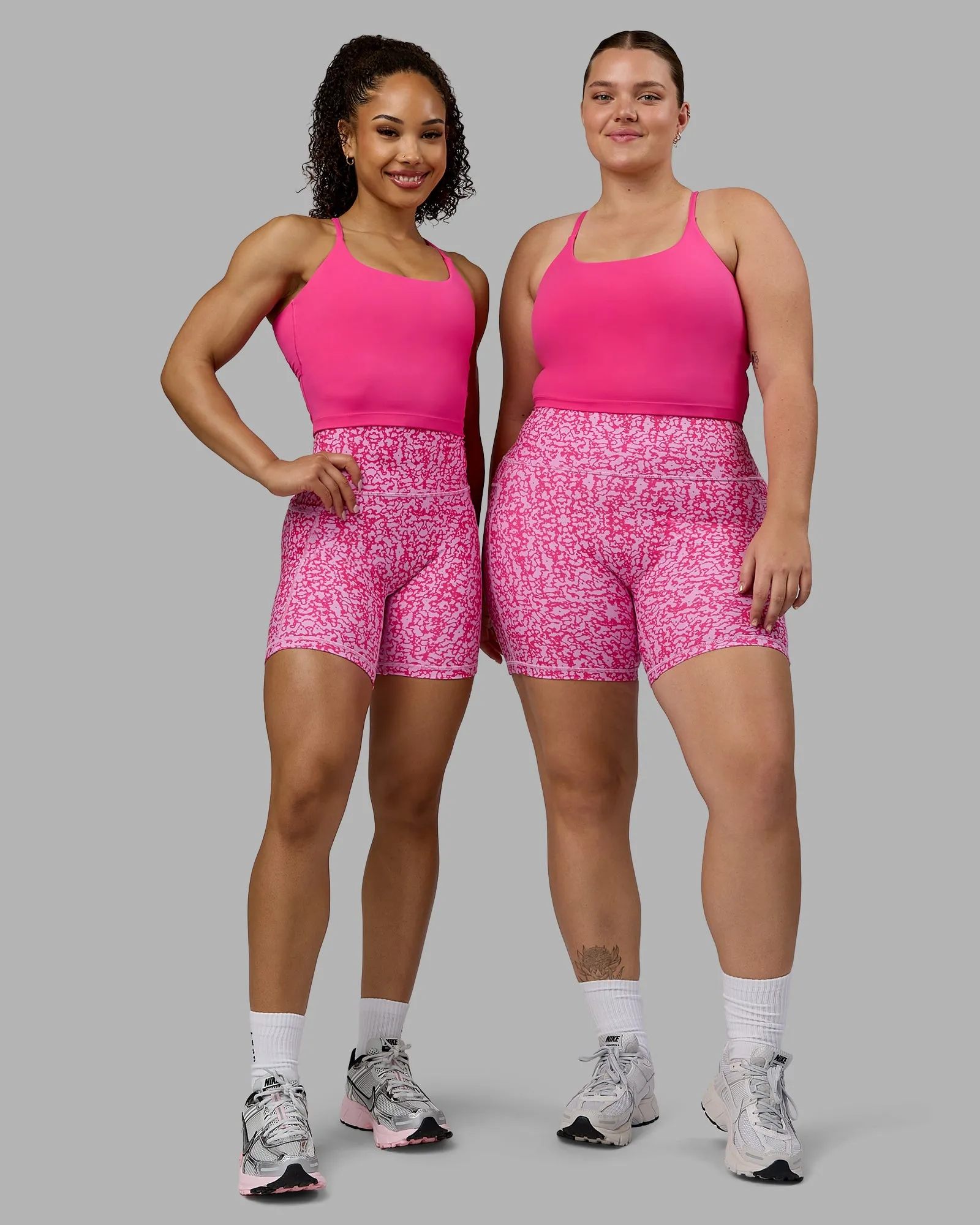 Twist Tank With Shelf Bra - Ultra Pink sold by LSKD product image thumbnail 5