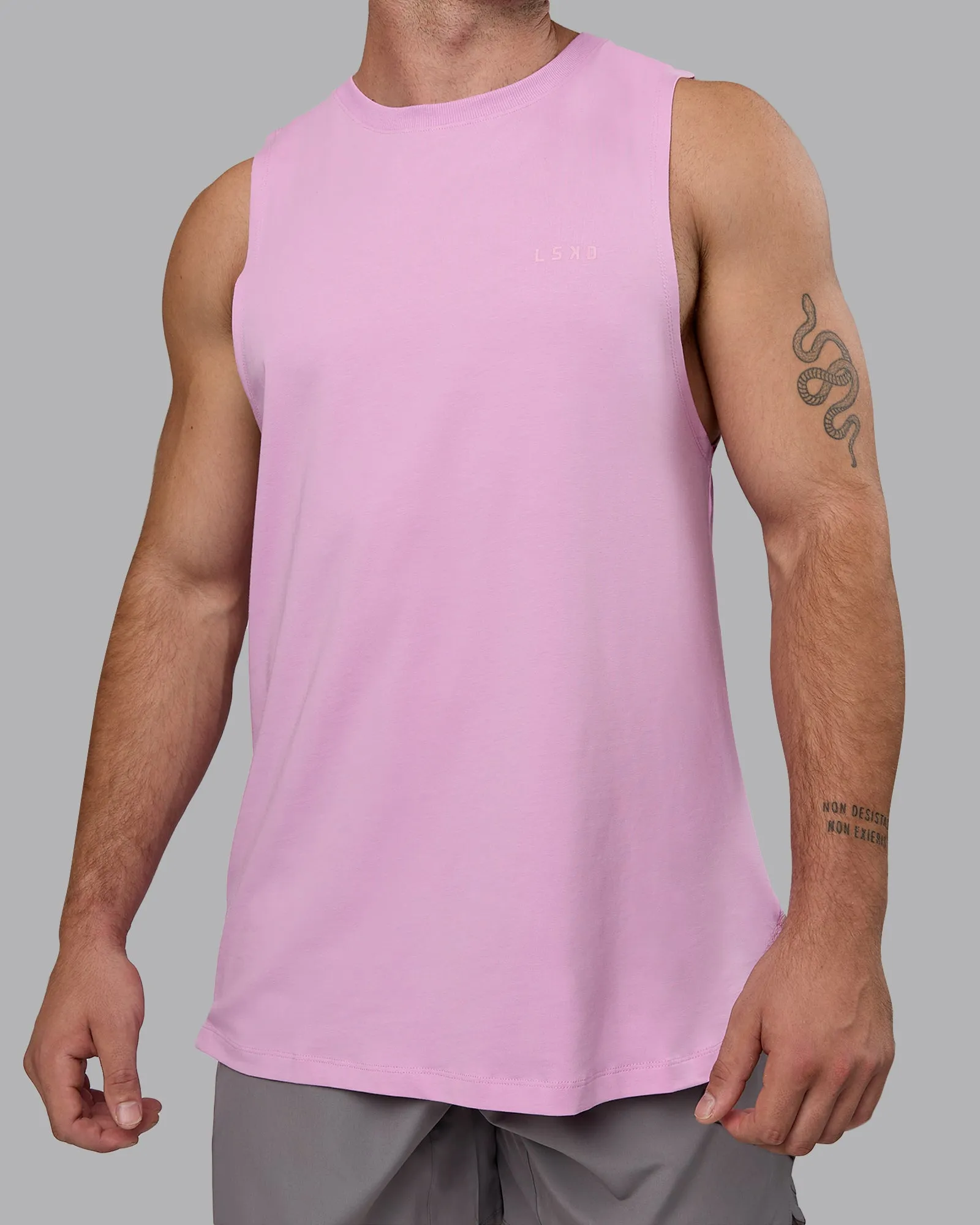 Deluxe PimaFLX Tank - Pastel Orchid sold by LSKD product image thumbnail 4