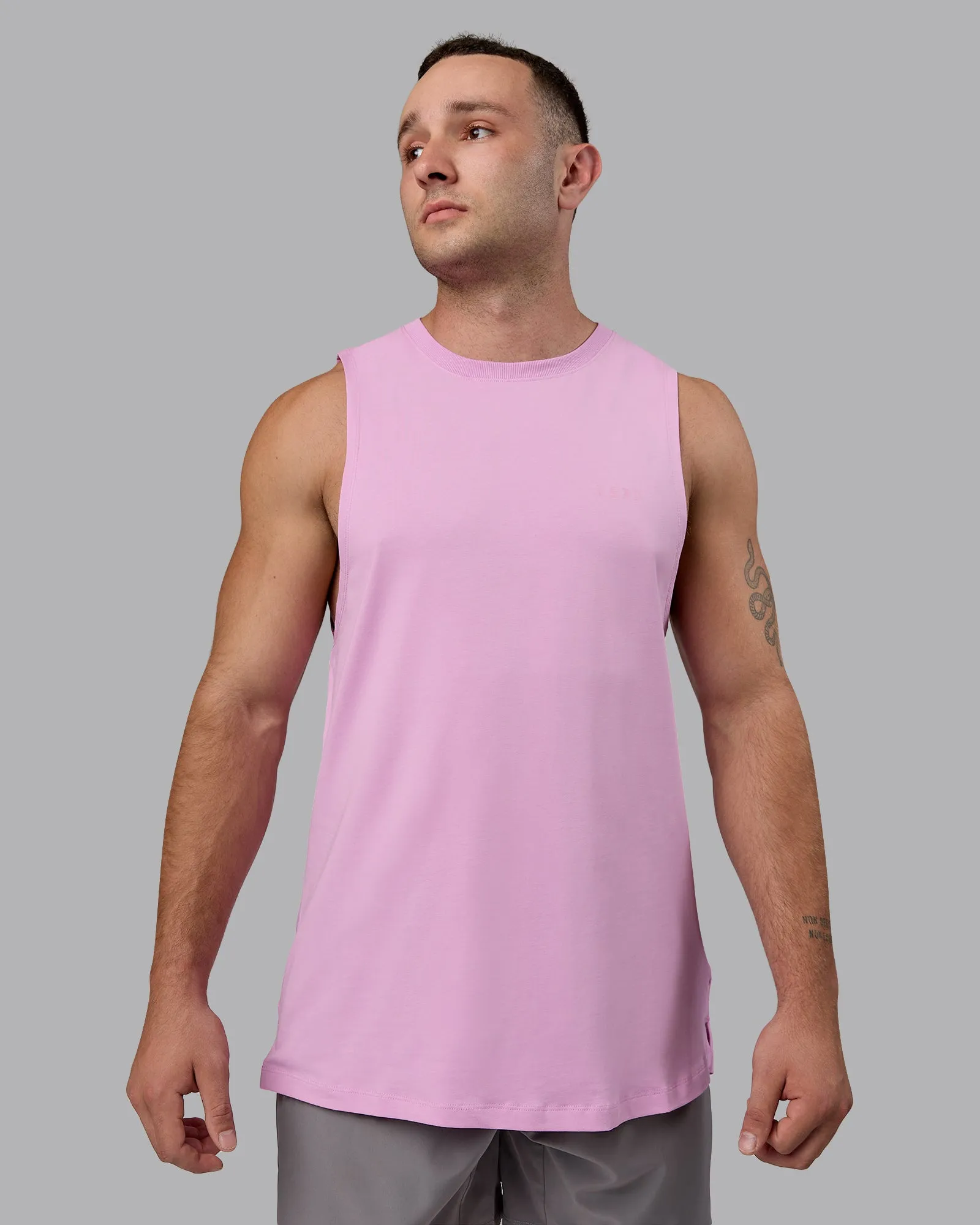 Deluxe PimaFLX Tank - Pastel Orchid sold by LSKD