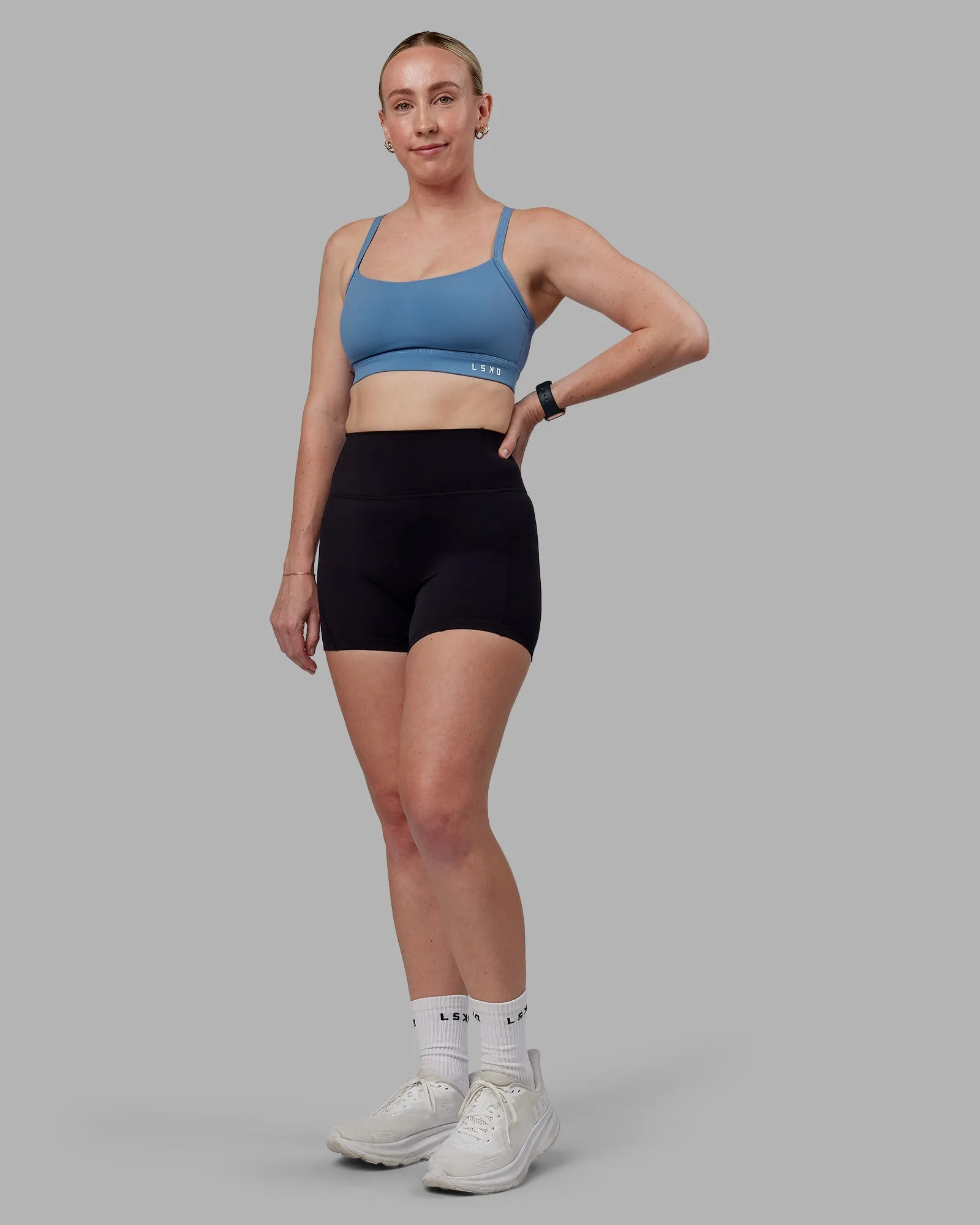 Momentum Sports Bra (D/DD/E) - Elemental Blue sold by LSKD product image thumbnail 5