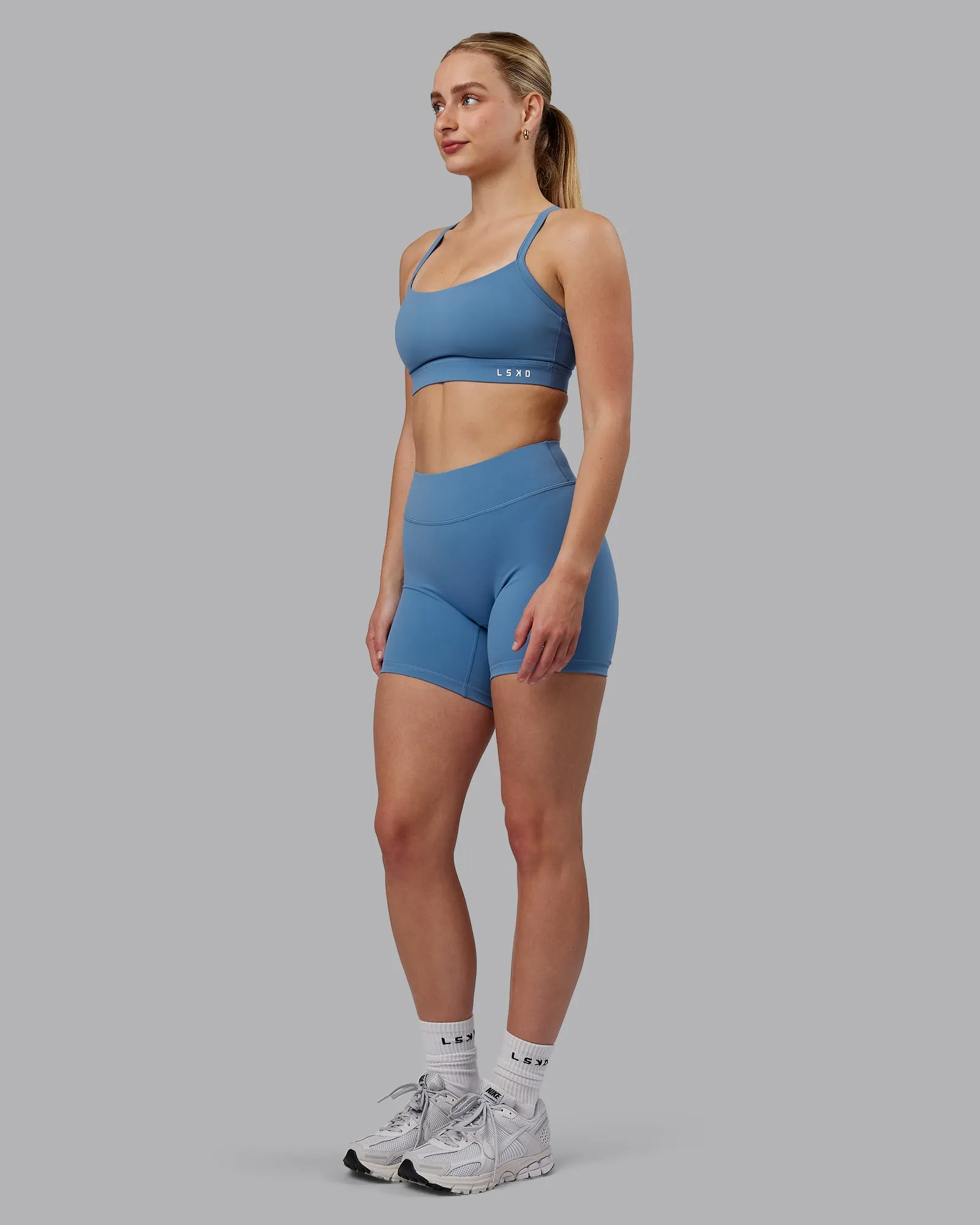 Momentum Sports Bra (D/DD/E) - Elemental Blue sold by LSKD product image thumbnail 4