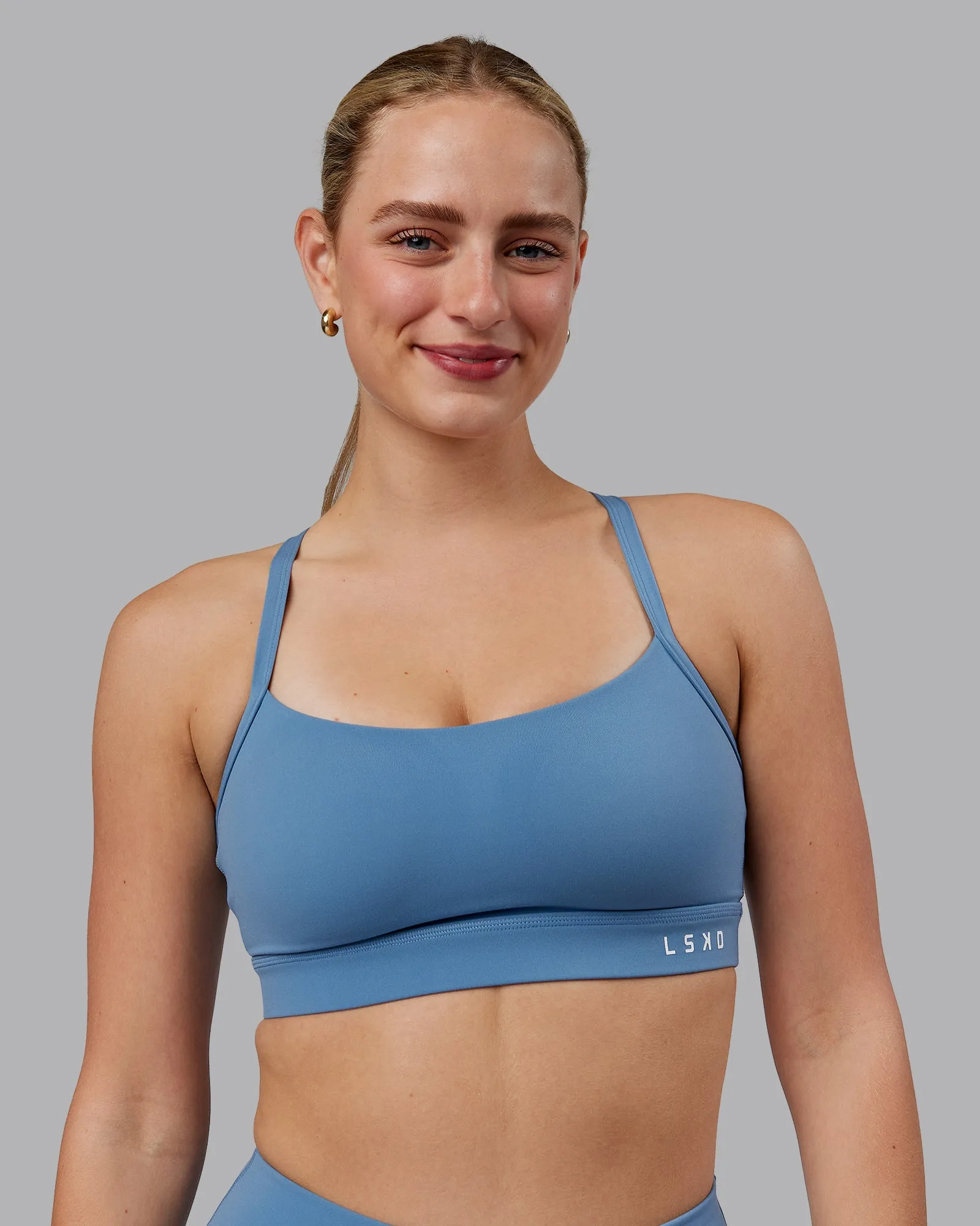 Momentum Sports Bra (D/DD/E) - Elemental Blue sold by LSKD product image thumbnail 3