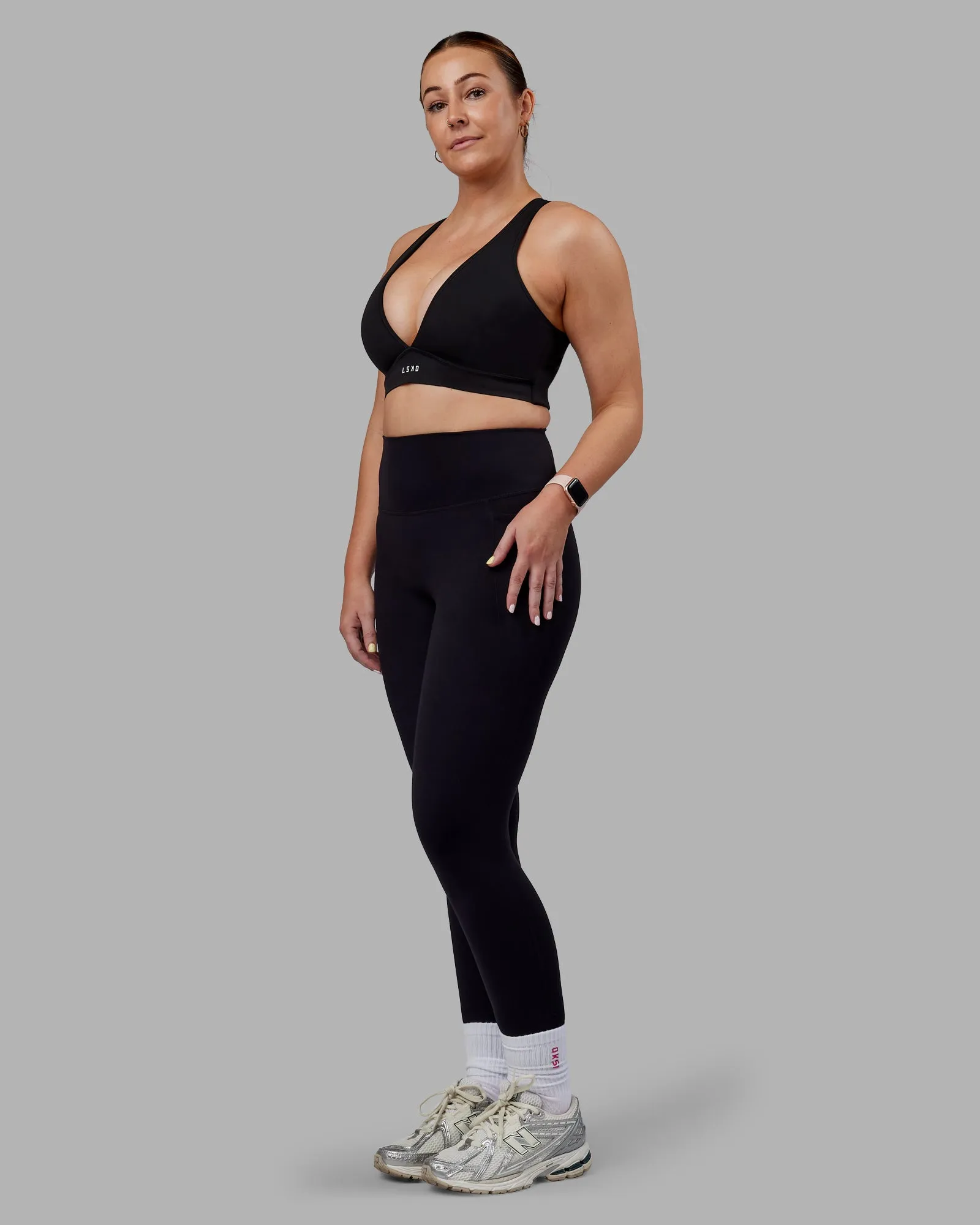 Stamina Sports Bra (D/DD/E) - Black sold by LSKD product image thumbnail 3