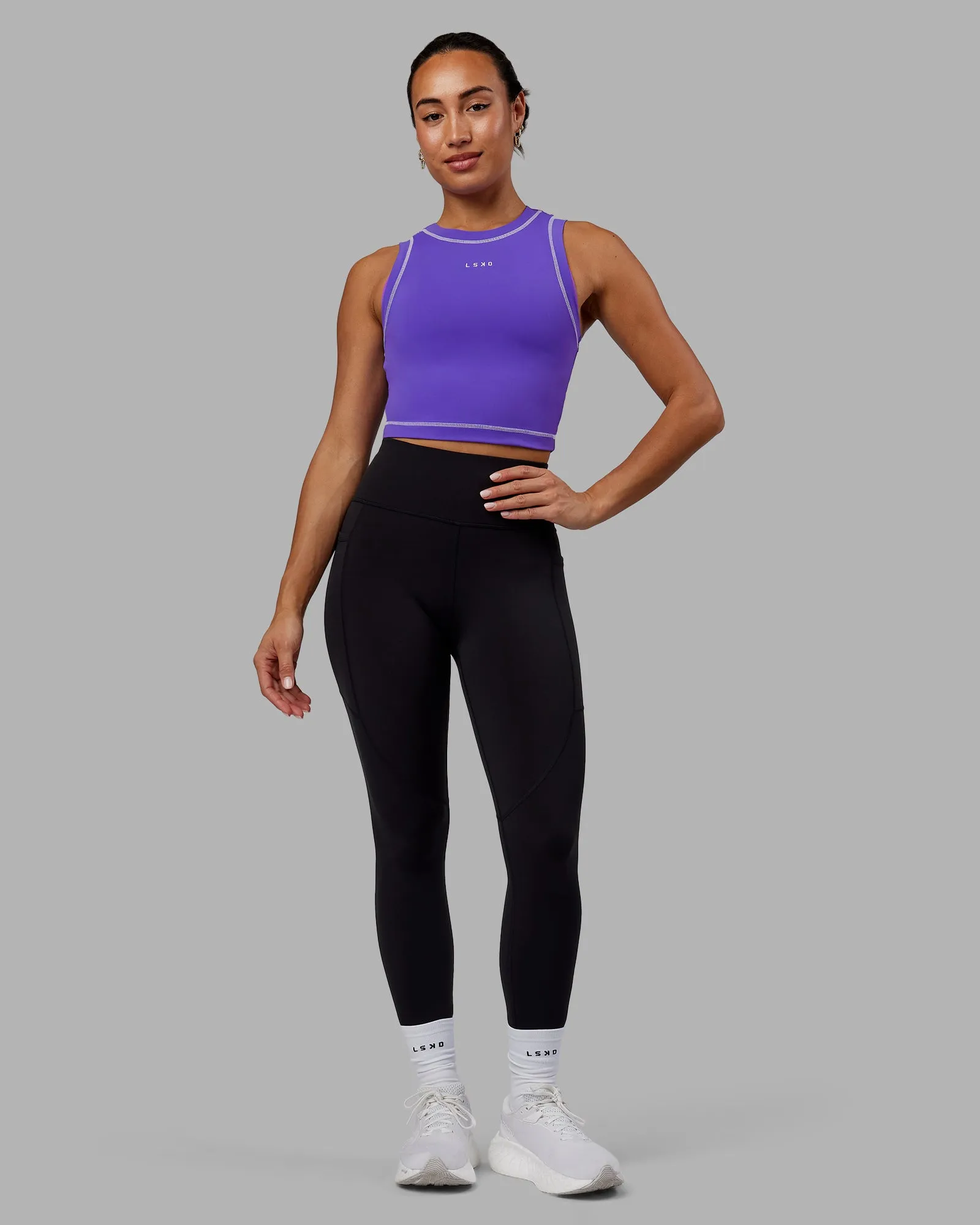 Imprint Tank - Royal Purple-White sold by LSKD product image thumbnail 2