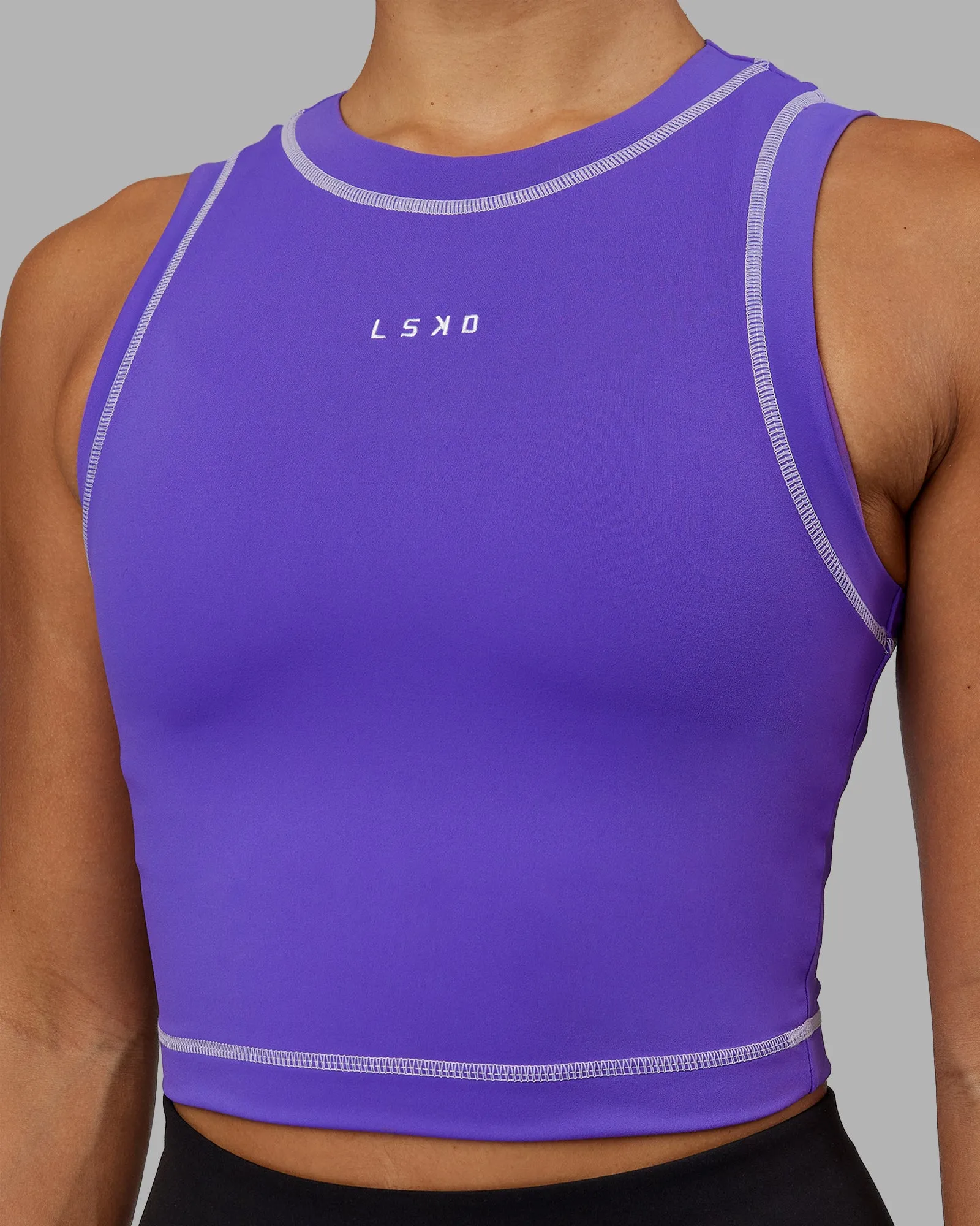 Imprint Tank - Royal Purple-White sold by LSKD product image thumbnail 4