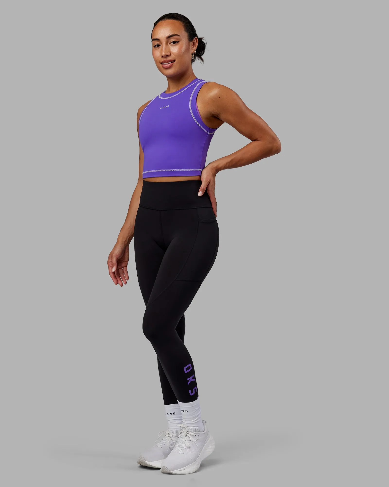 Imprint Tank - Royal Purple-White sold by LSKD product image thumbnail 5