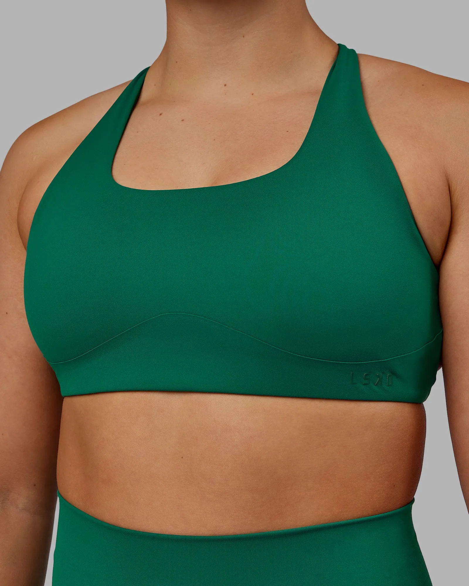 Aspire Sports Bra - Malachite sold by LSKD product image thumbnail 4