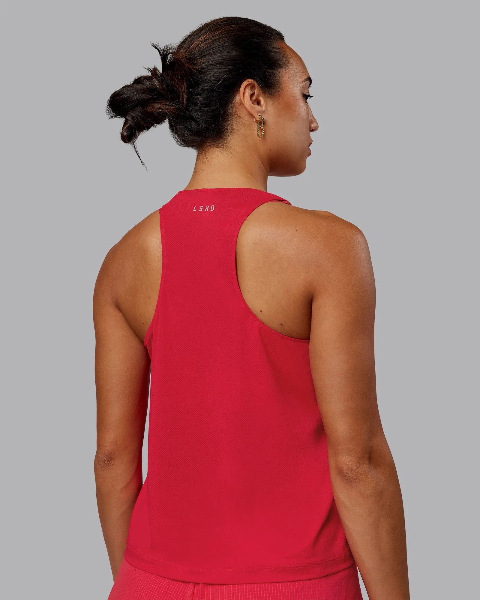 Pace Running Tank - Scarlet sold by LSKD product image thumbnail 5