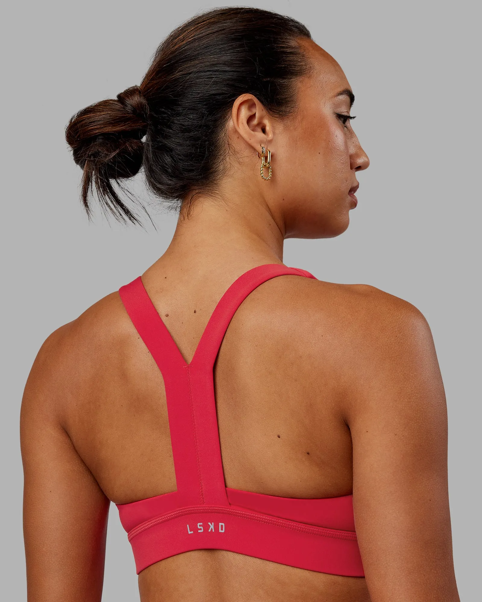 Advance Sports Bra - Scarlet sold by LSKD product image thumbnail 2