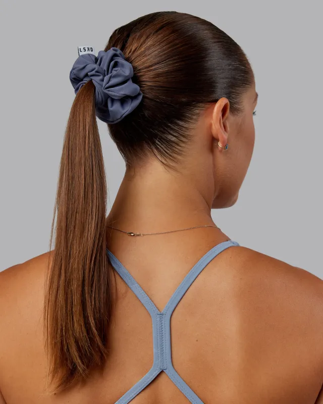 Abs Hair Scrunchie - Nightshadow Blue sold by LSKD