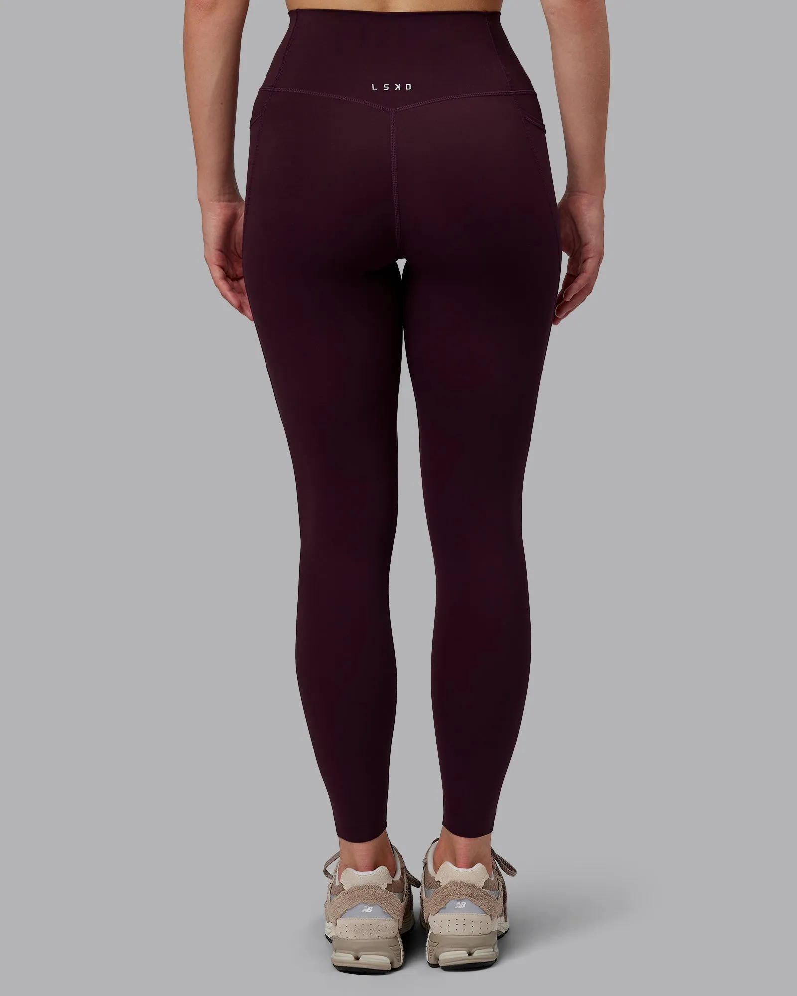 Elixir Full Length Tight With Pockets - Mulberry sold by LSKD product image thumbnail 4