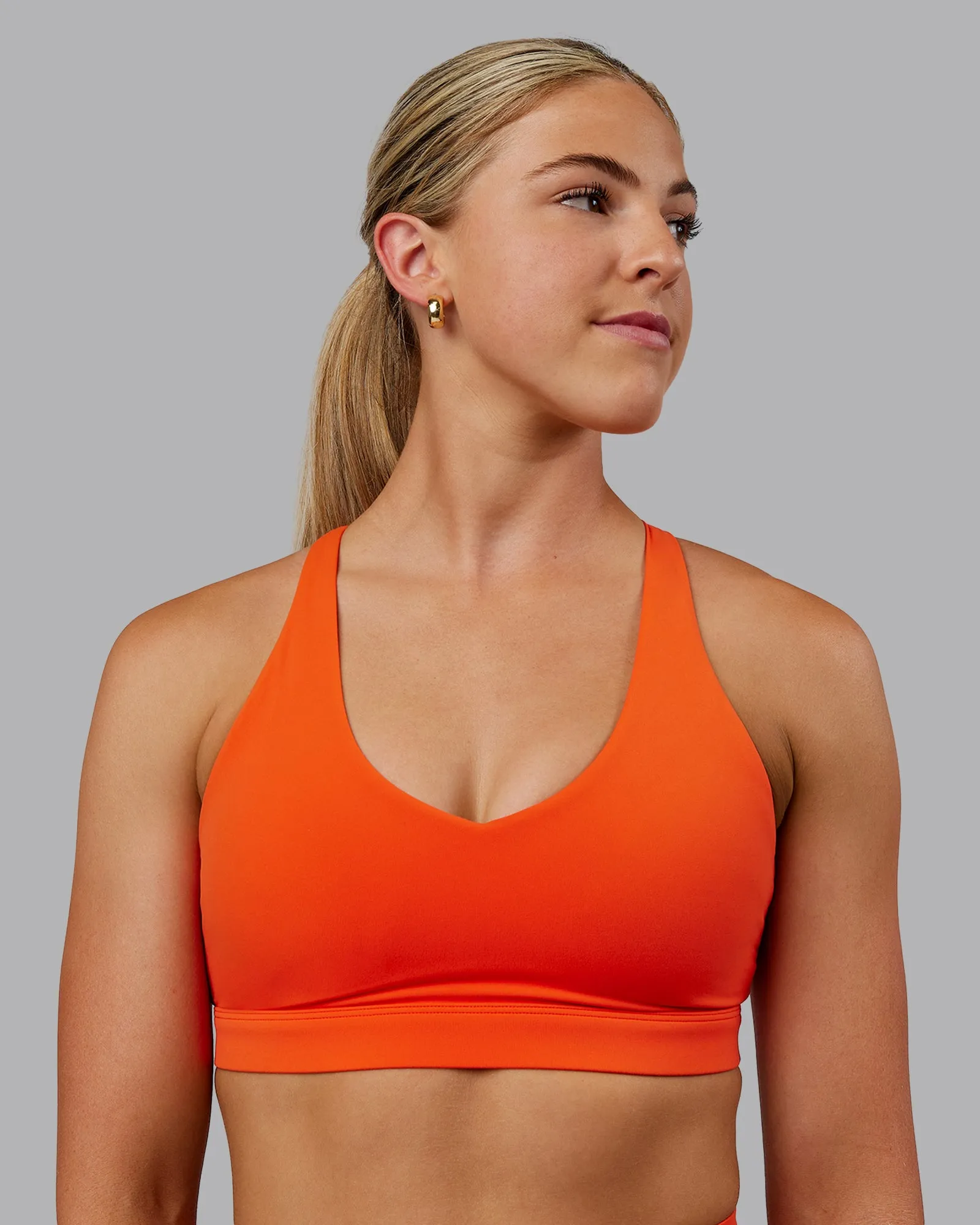 Nirvana Sports Bra - Grenadine sold by LSKD product image thumbnail 2
