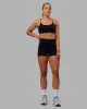 Elixir Bonded Waistband X-Short Tight - Black sold by LSKD