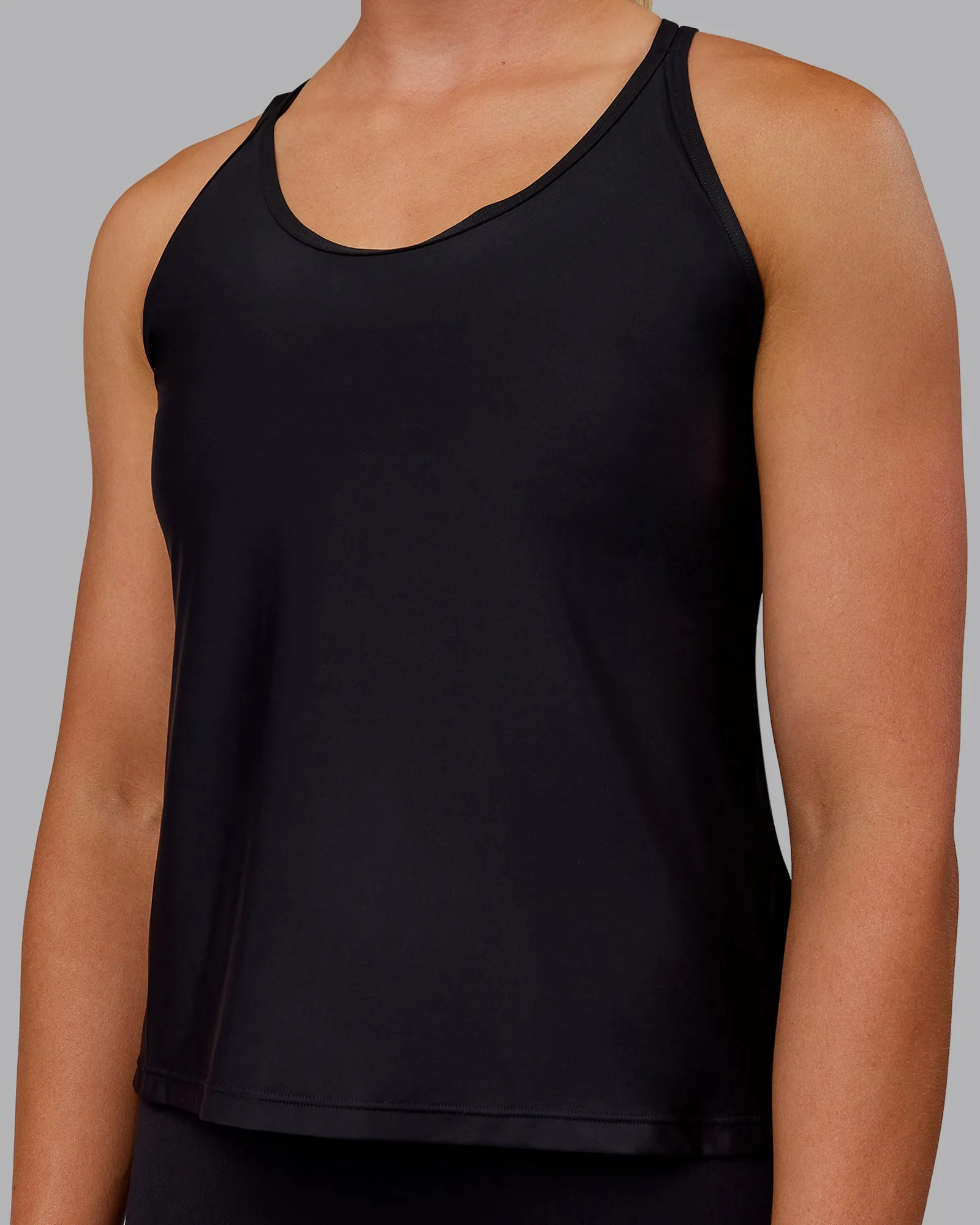 Apex Lightweight Performance Tank - Black sold by LSKD product image thumbnail 4