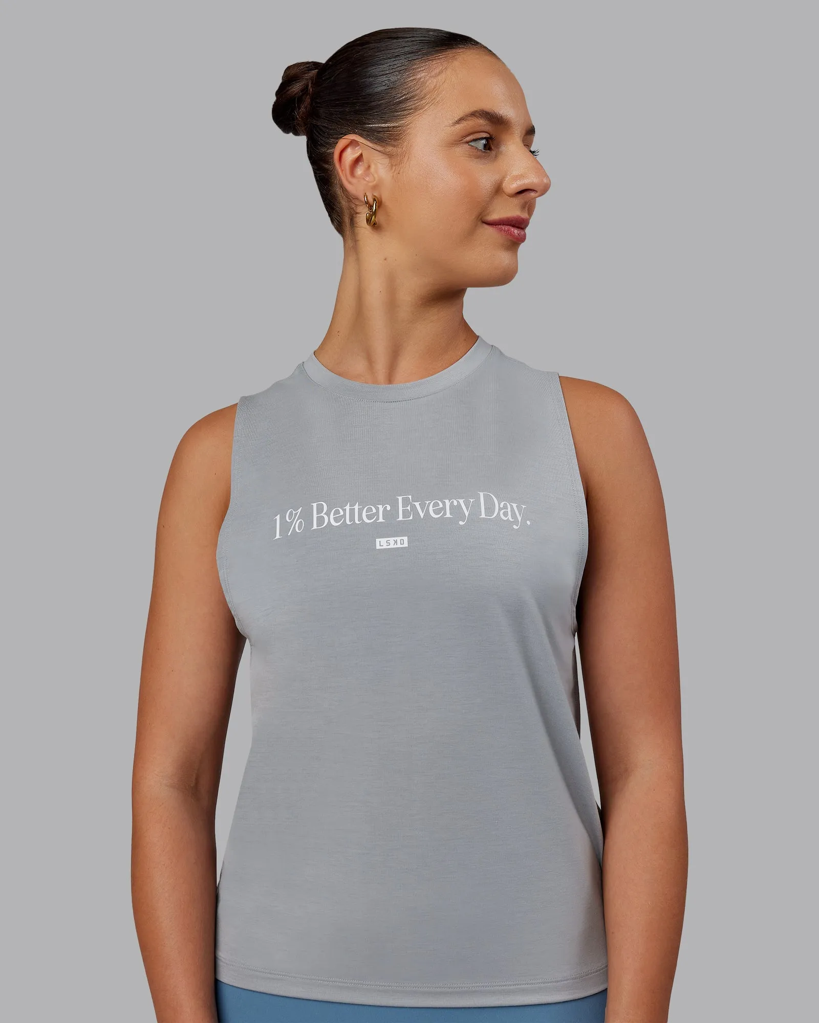 Unleash 1% Better Training Tank - Circular Grey-White sold by LSKD product image thumbnail 2