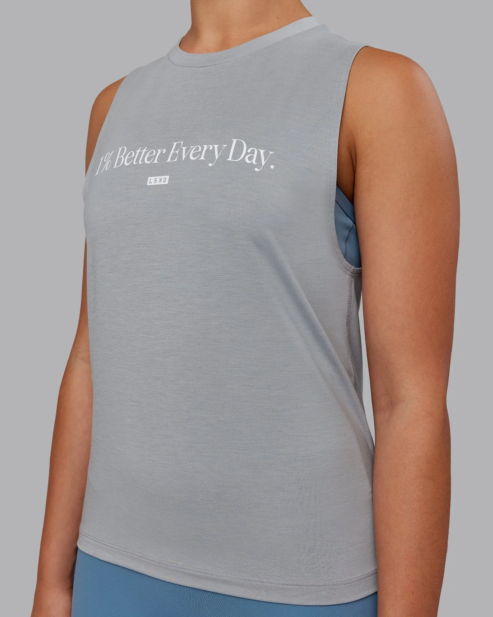 Unleash 1% Better Training Tank - Circular Grey-White sold by LSKD product image thumbnail 5