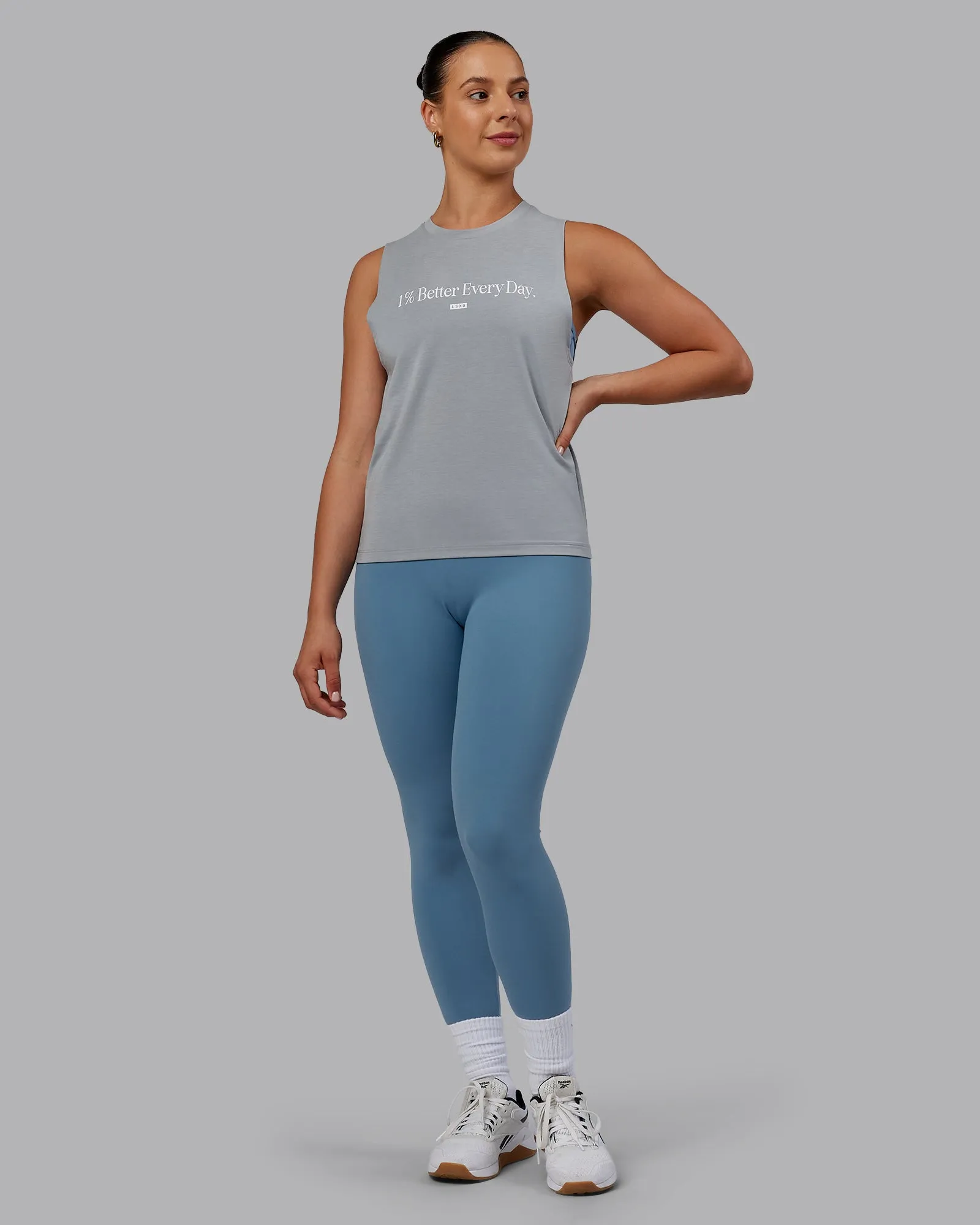 Unleash 1% Better Training Tank - Circular Grey-White sold by LSKD product image thumbnail 4