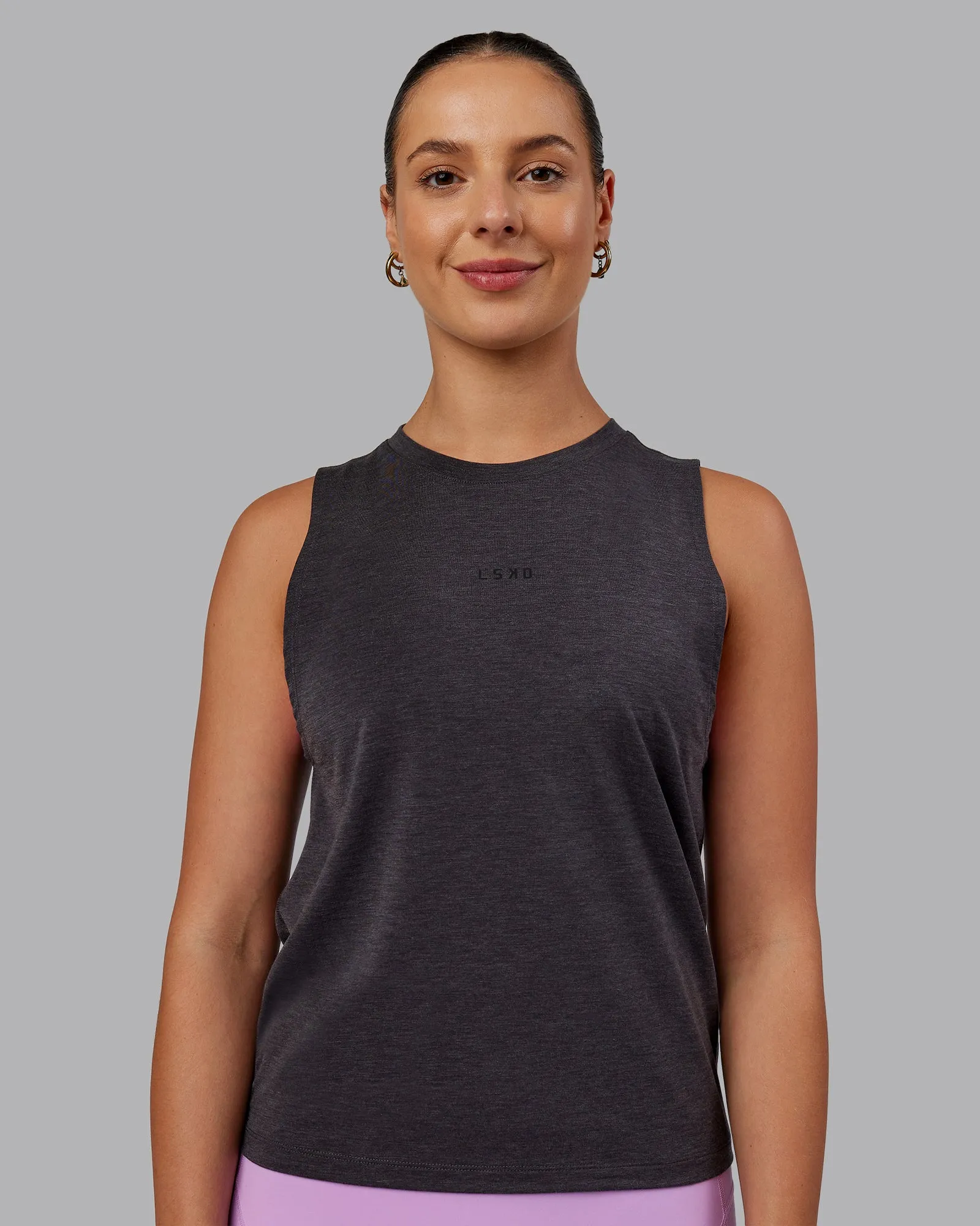 Vital Training Tank - Charcoal Marl sold by LSKD
