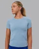 AeroFLX+ Seamless Tee - Elemental Blue/Ice Blue sold by LSKD