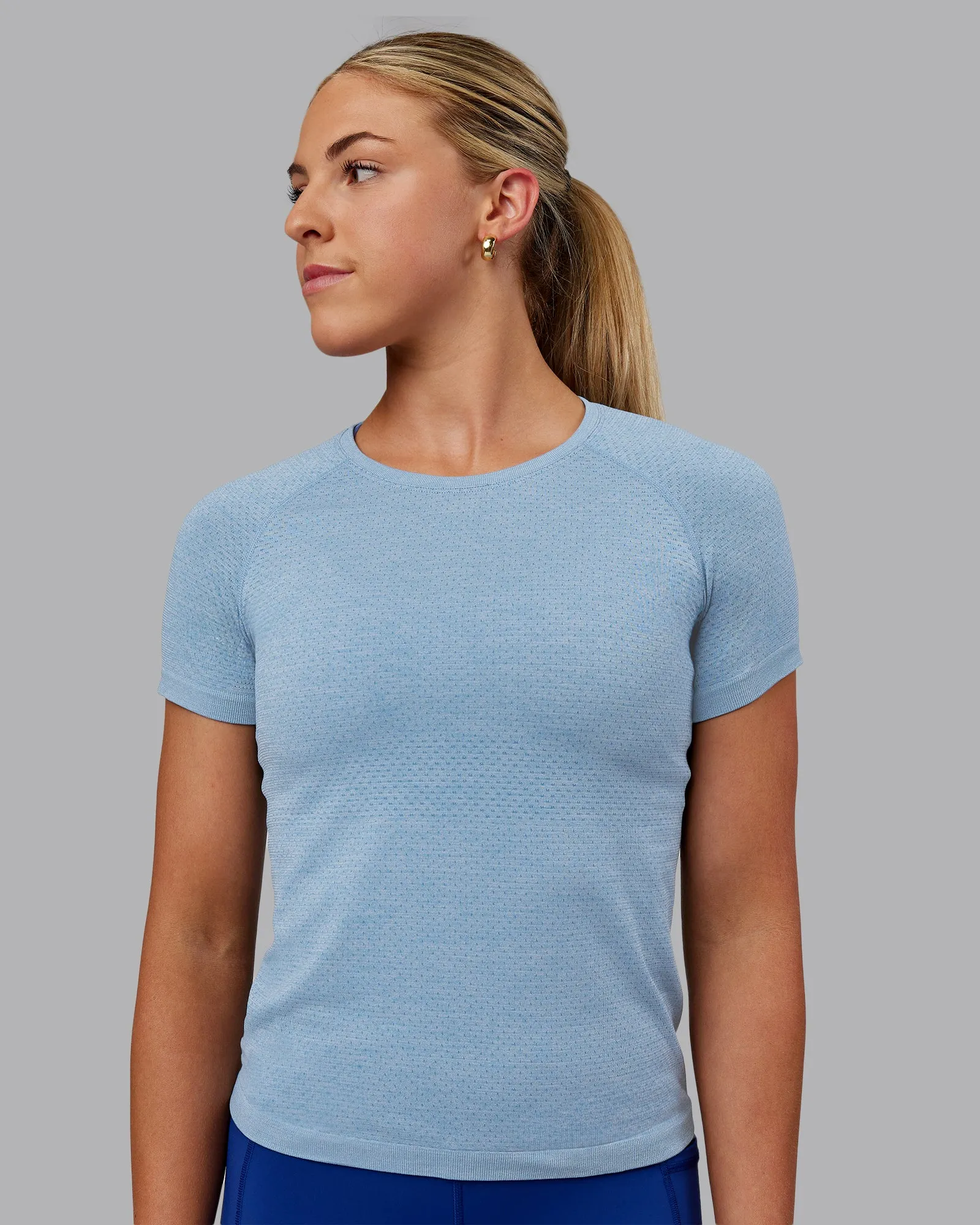 AeroFLX+ Seamless Tee - Elemental Blue/Ice Blue sold by LSKD product image thumbnail 5