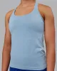 AeroFLX+ Seamless Tank - Elemental Blue/Ice Blue sold by LSKD