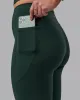 Elite 7/8 Length Legging - Vital Green sold by LSKD