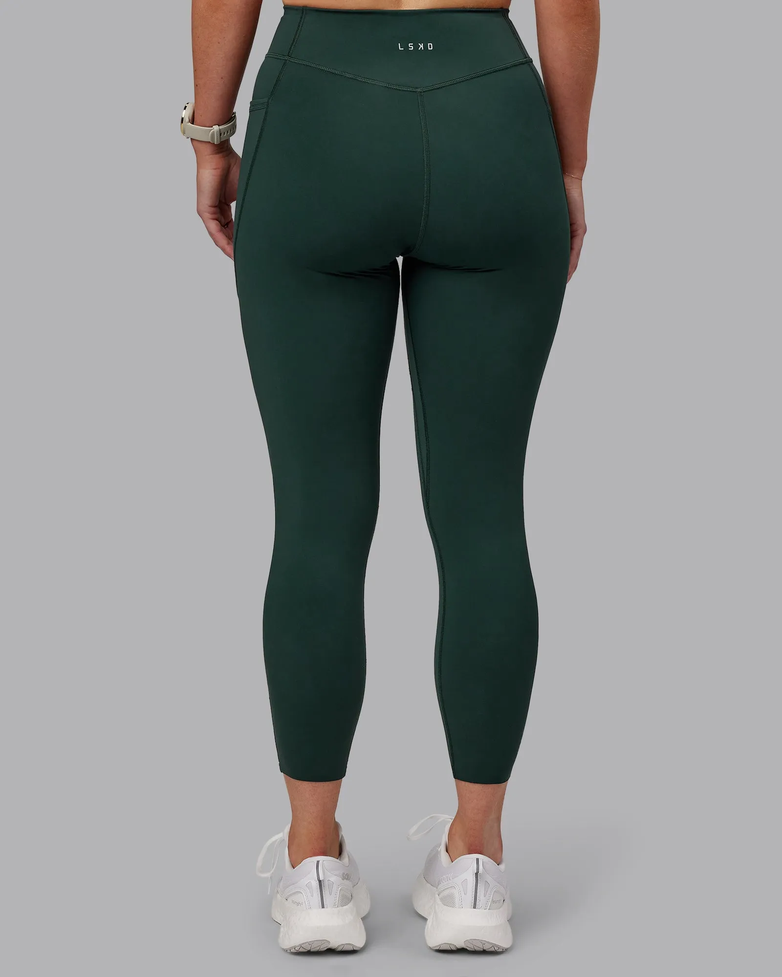 Elite 7/8 Length Legging - Vital Green sold by LSKD product image thumbnail 4