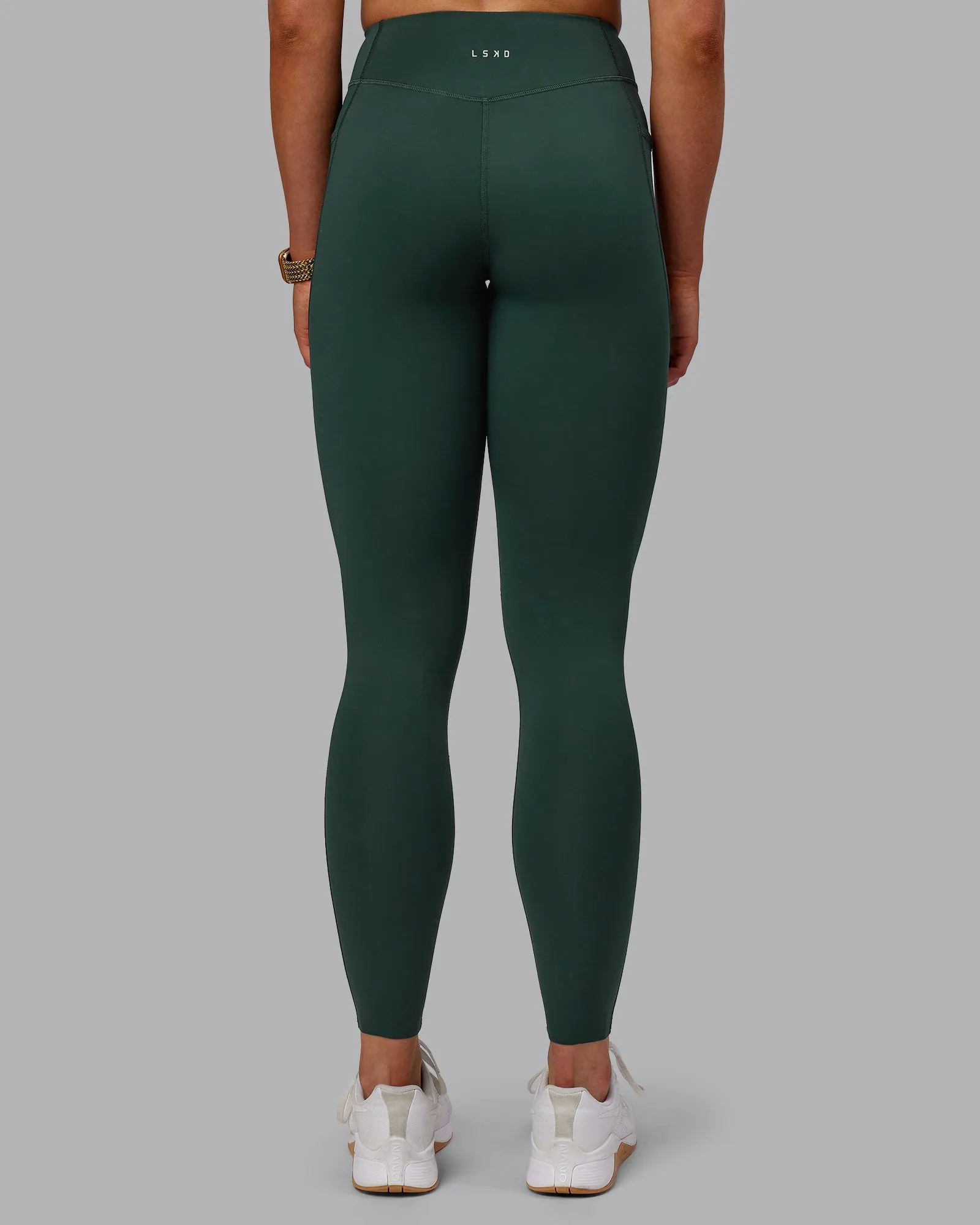 Elite Full Length Legging - Vital Green sold by LSKD product image thumbnail 4
