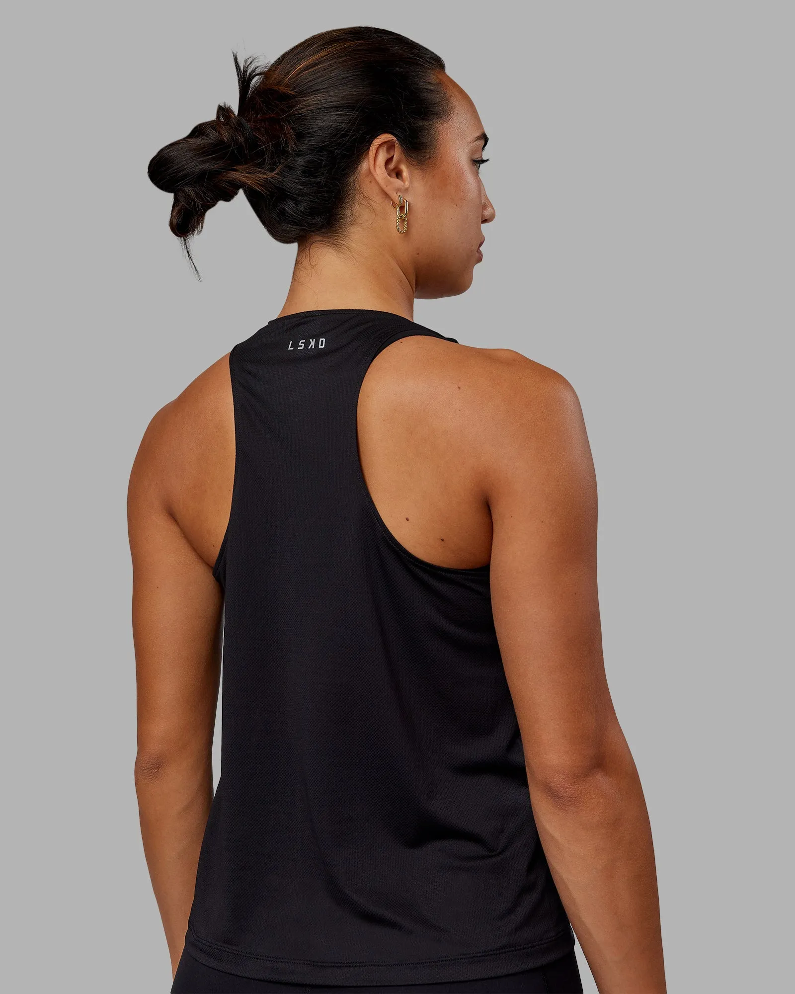 Pace Running Tank - Black sold by LSKD product image thumbnail 3