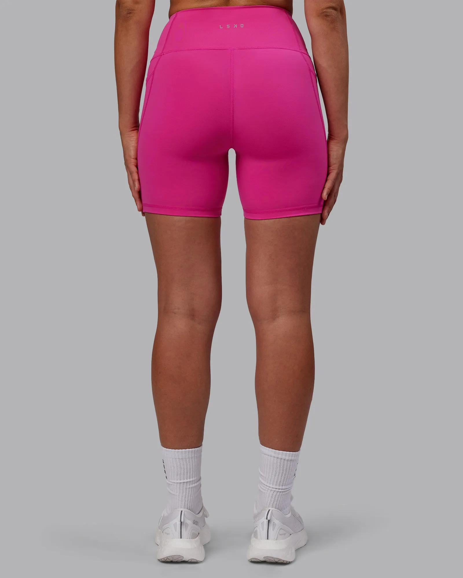 Flux Mid Short Tights - Fuchsia Pink sold by LSKD product image thumbnail 4
