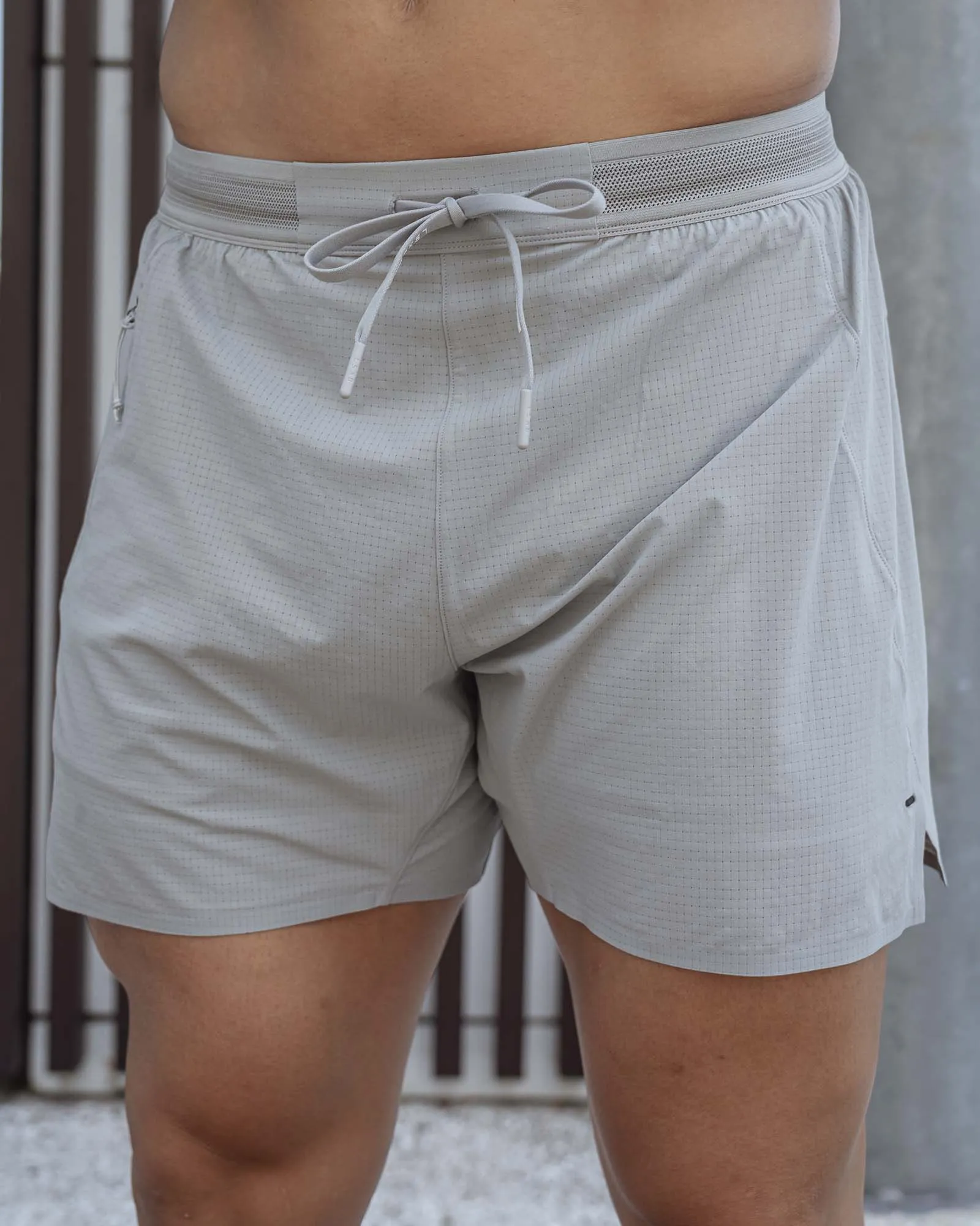 UltraAir 5" Lined Performance Short - Circular Grey sold by LSKD product image thumbnail 5