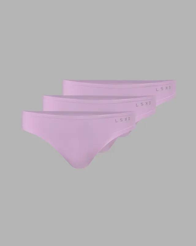 Seamless G-String 3 Pack - Pastel Orchid sold by LSKD