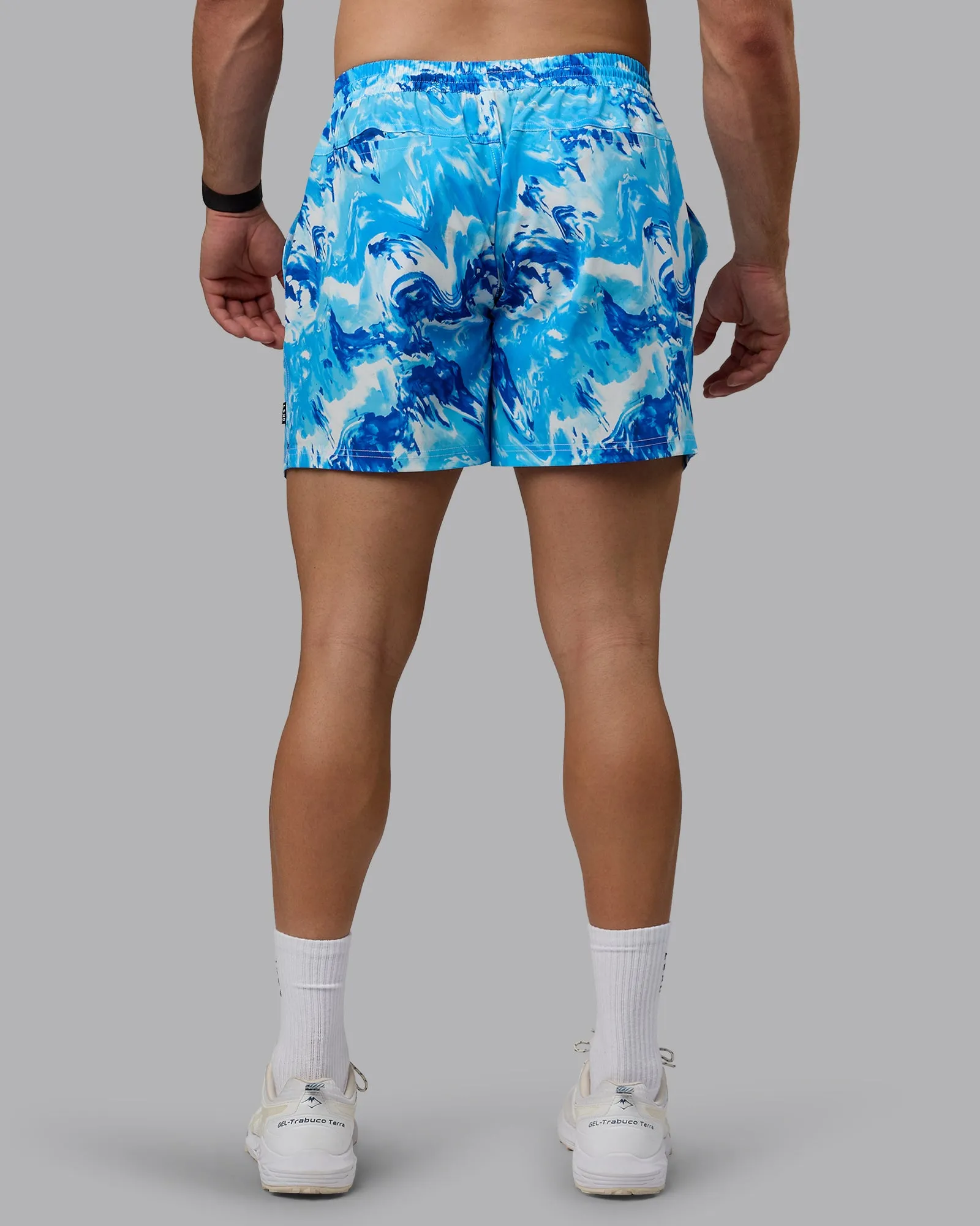 Daily 5" Swim Shorts - React Blue-Cockatoo sold by LSKD product image thumbnail 4