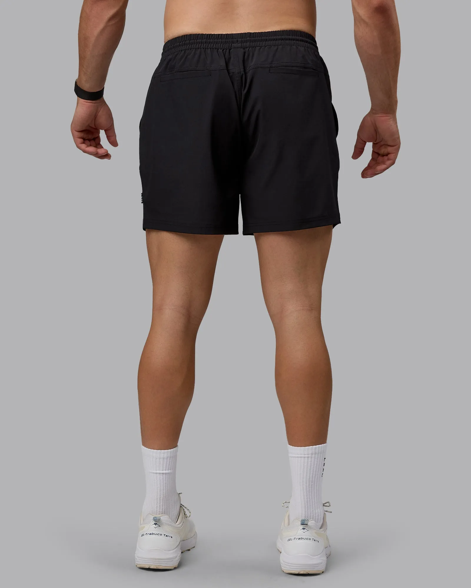 Daily 5" Swim Shorts - Black sold by LSKD product image thumbnail 4