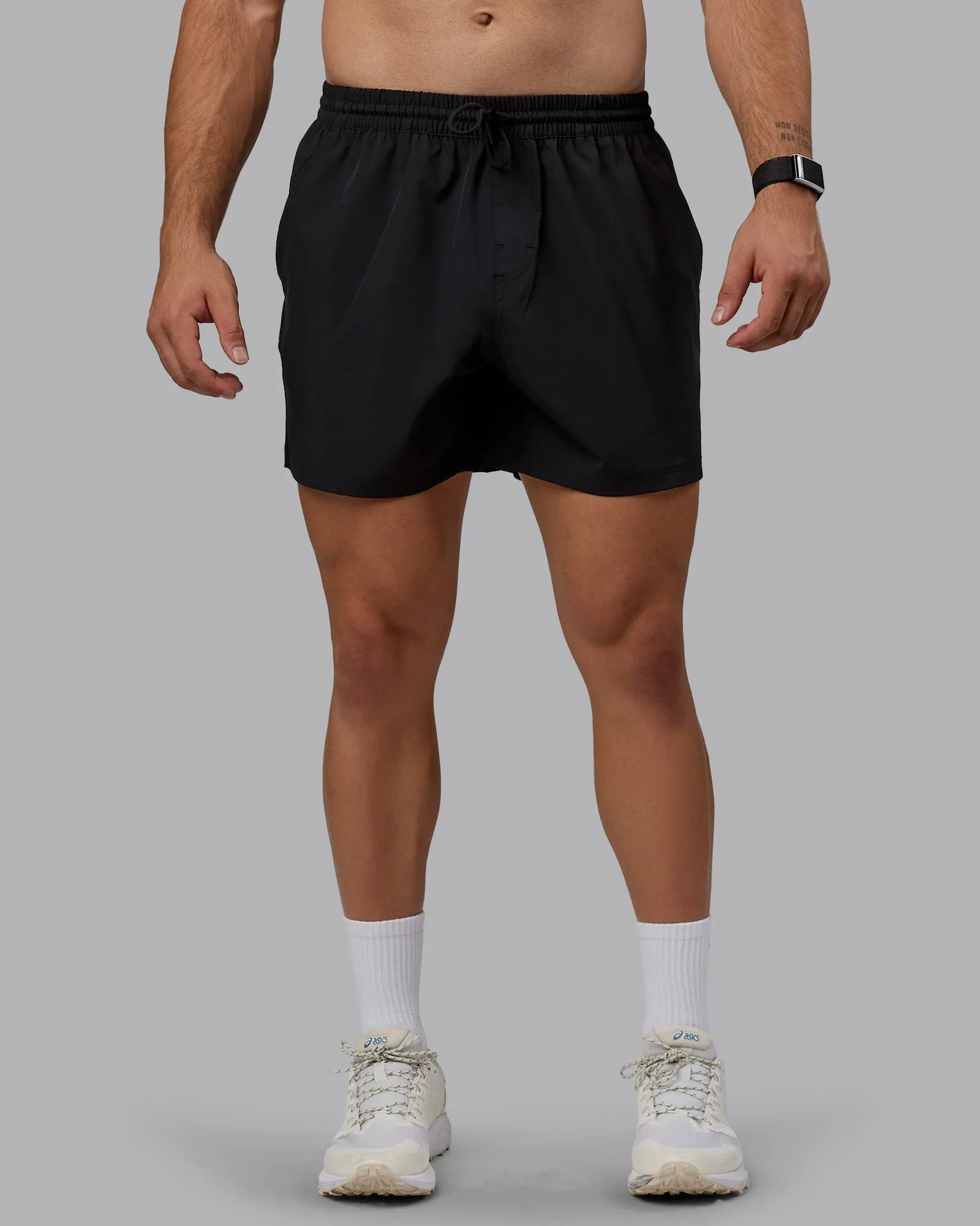 Daily 5" Swim Shorts - Black sold by LSKD product image thumbnail 3
