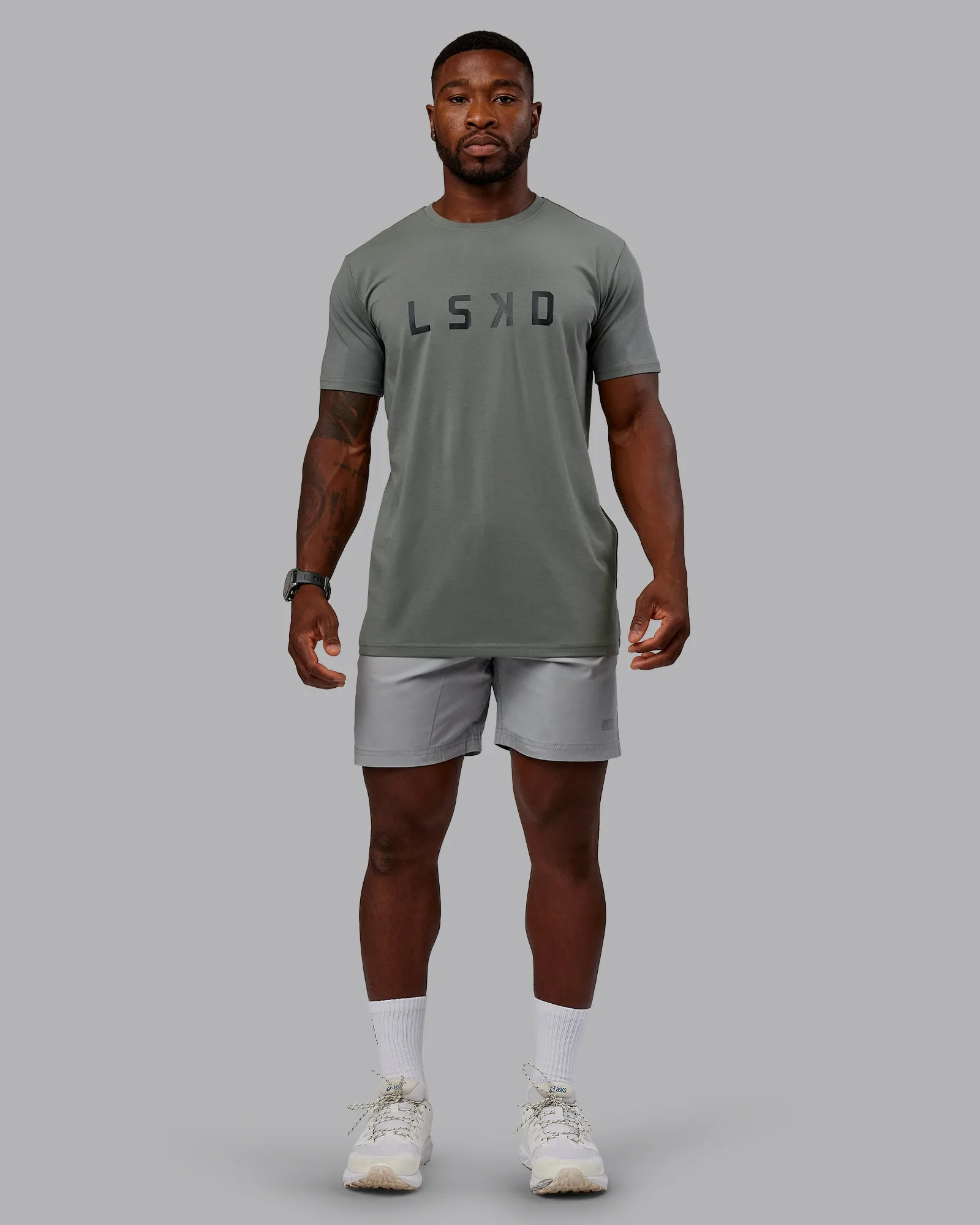 Daily 7" Short - Circular Grey sold by LSKD product image thumbnail 5