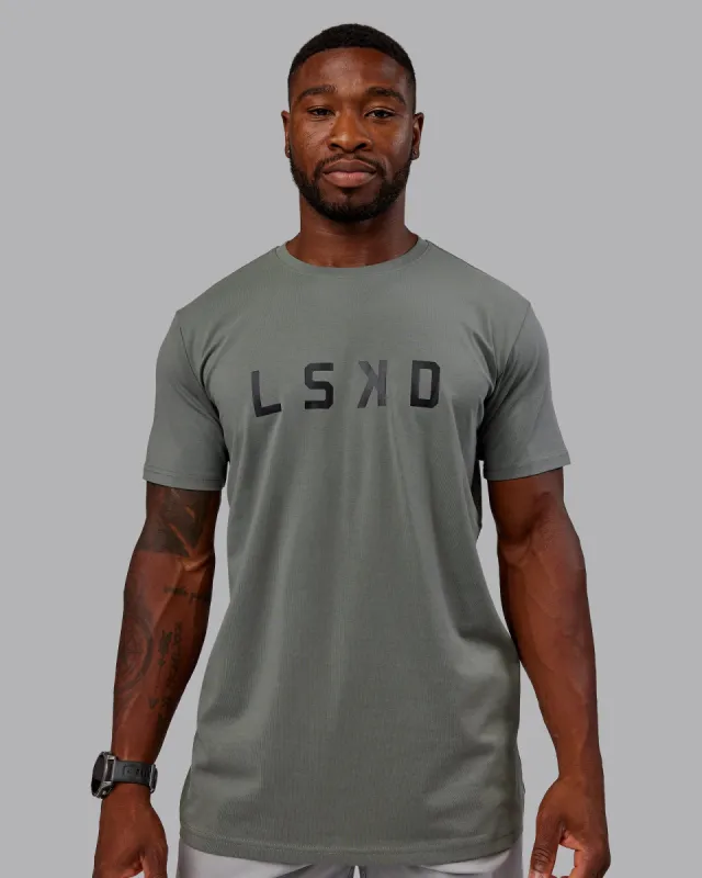 Structure FLXCotton Tee - Graphite sold by LSKD