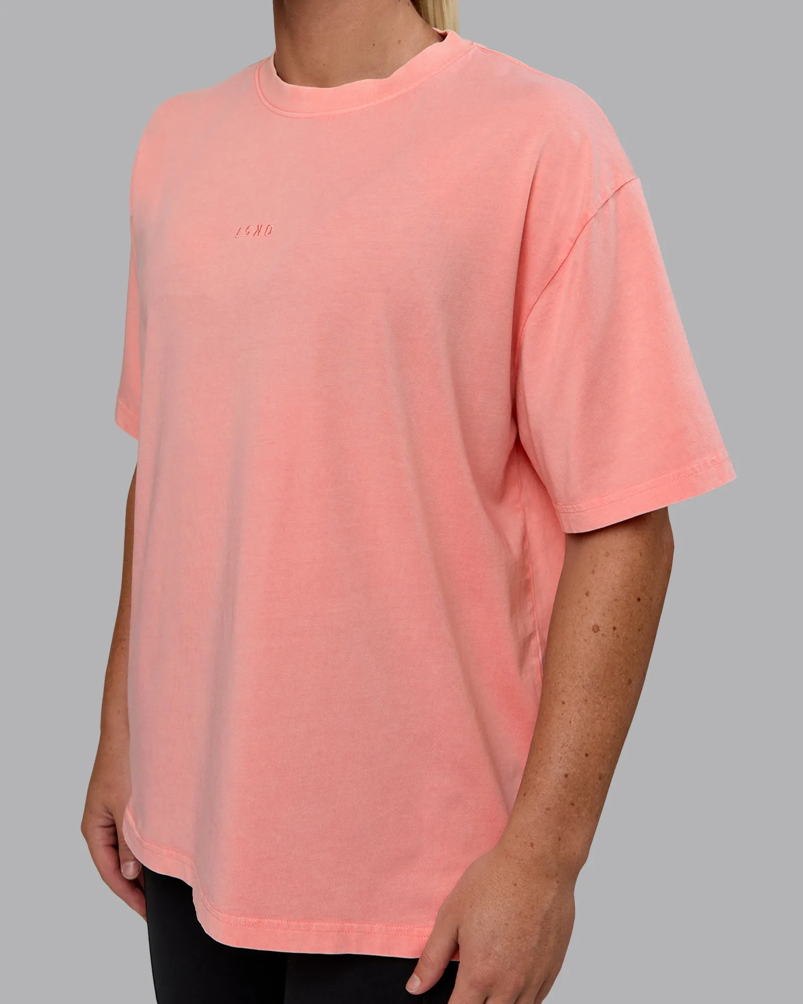 Go-To FLXCotton Oversized Tee Washed - Murex Shell sold by LSKD product image thumbnail 3