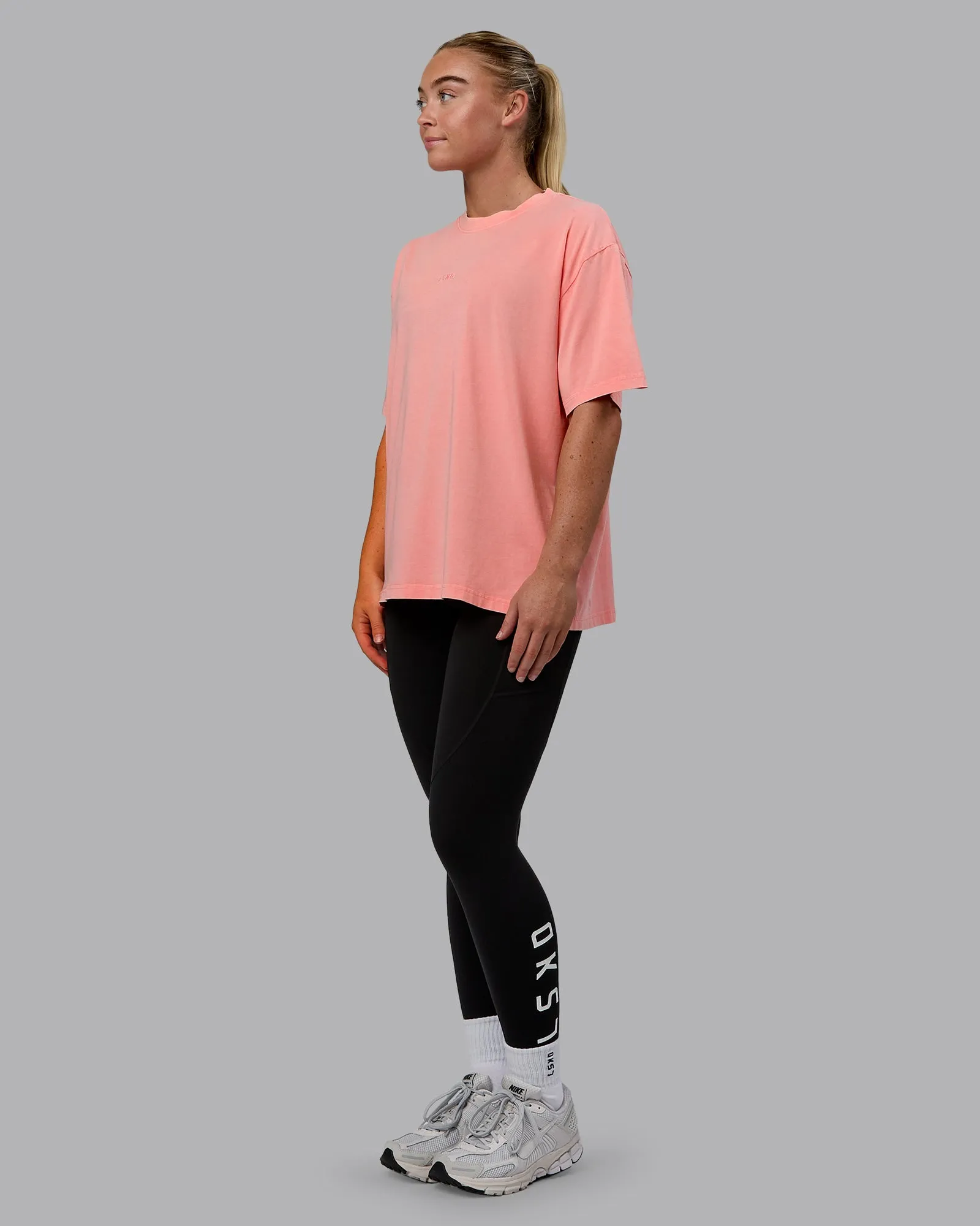 Go-To FLXCotton Oversized Tee Washed - Murex Shell sold by LSKD product image thumbnail 2