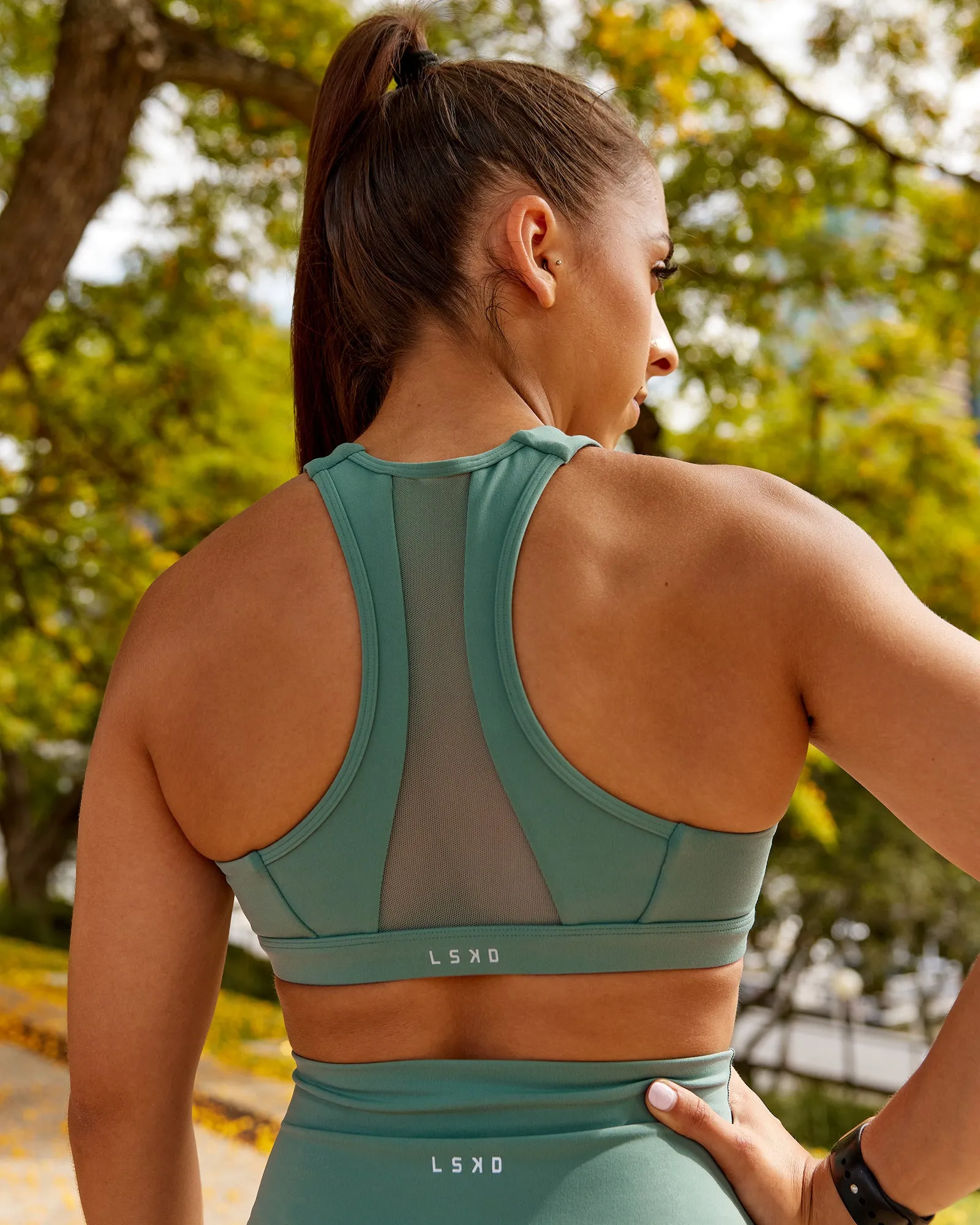 Precision Sports Bra - Sagebrush sold by LSKD