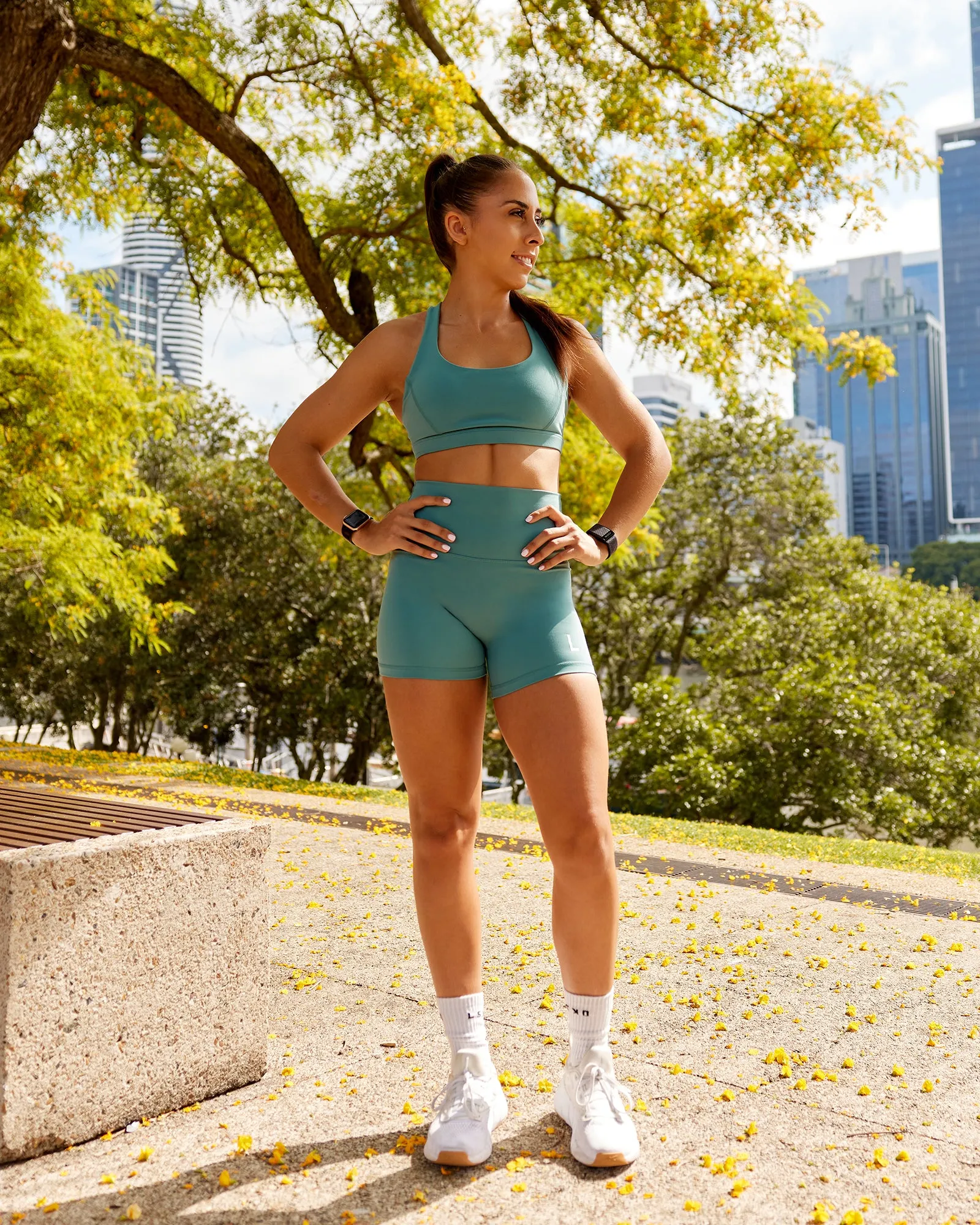 Precision Sports Bra - Sagebrush sold by LSKD product image thumbnail 5