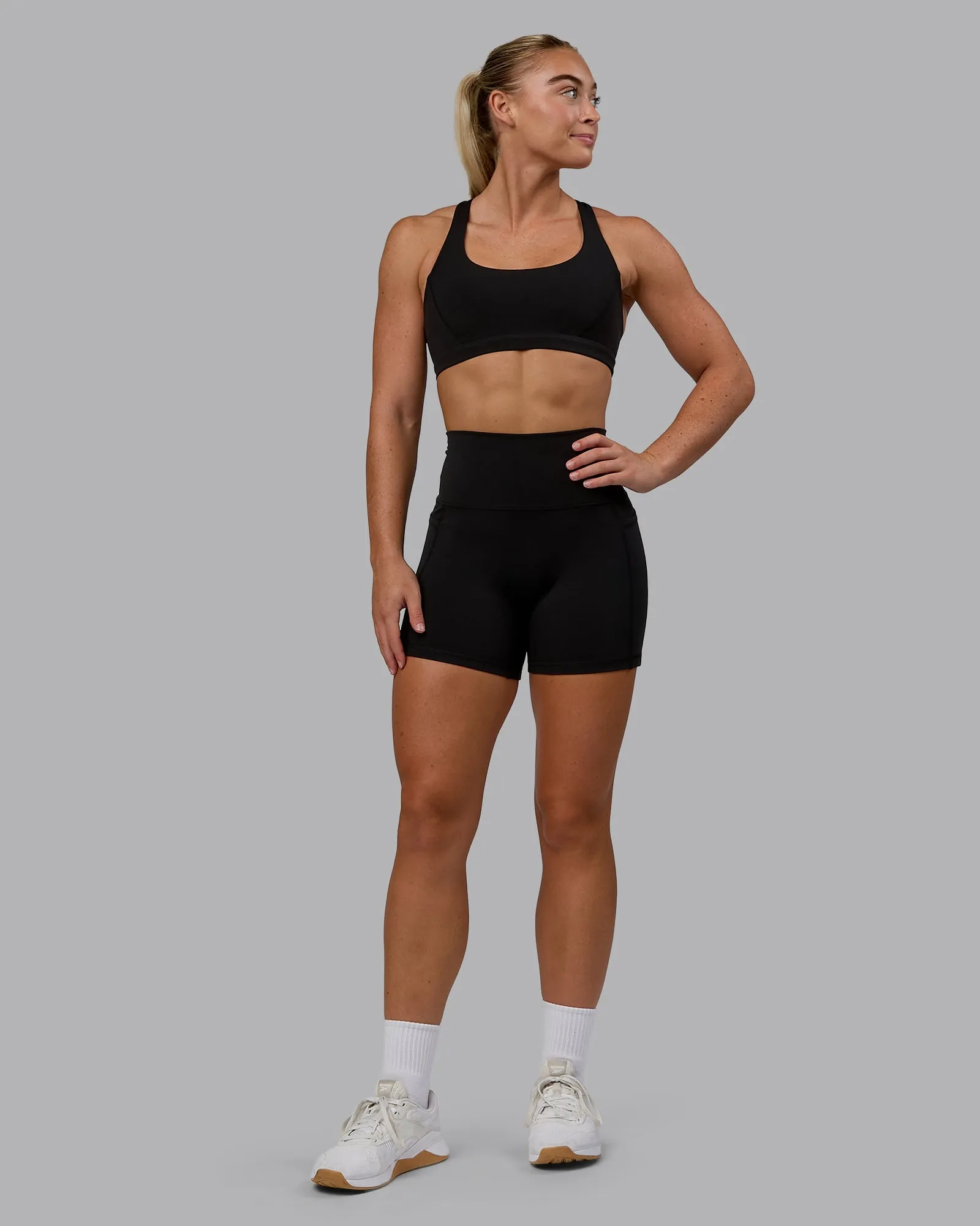 Precision Sports Bra - Black sold by LSKD product image thumbnail 5