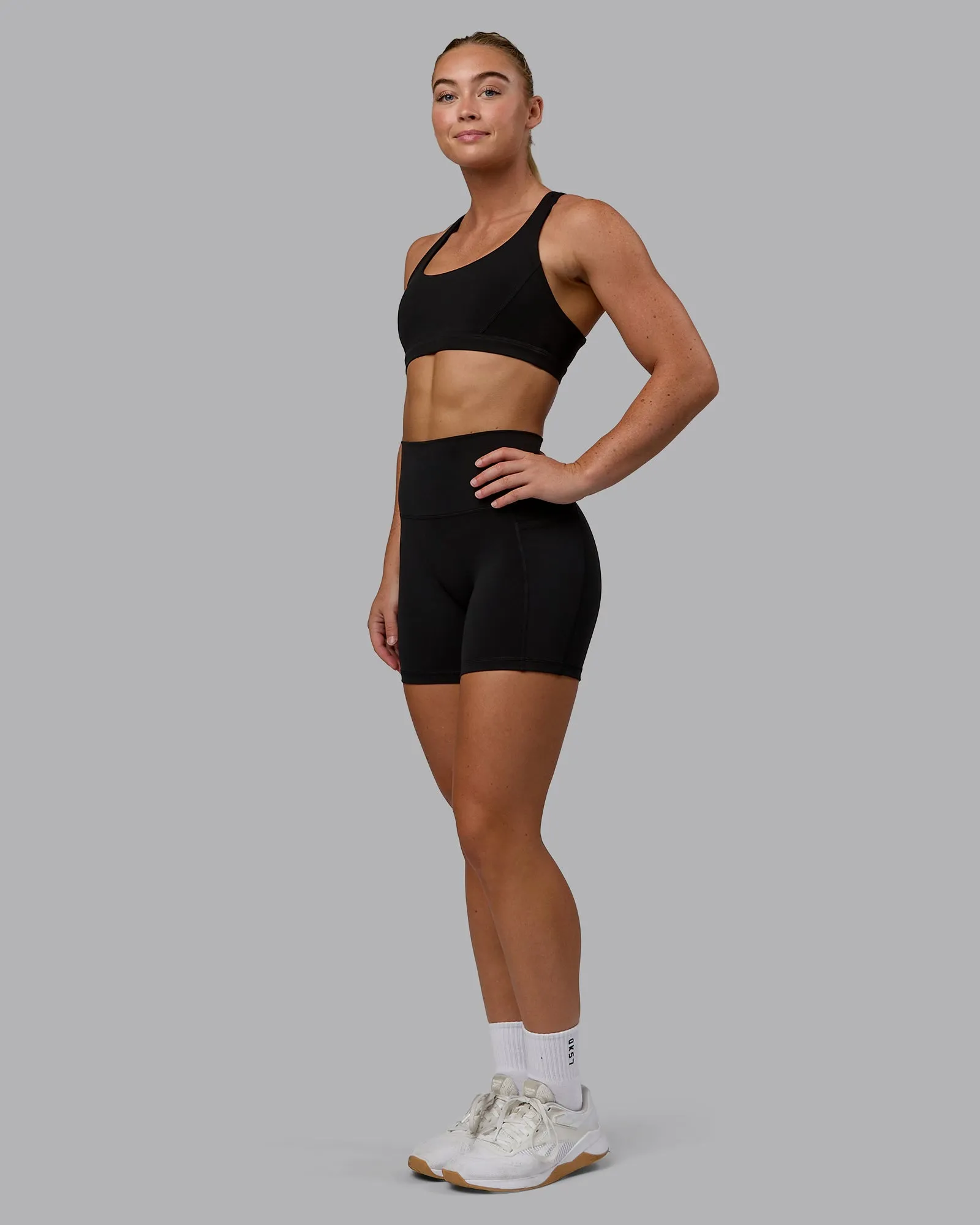 Precision Sports Bra - Black sold by LSKD product image thumbnail 3