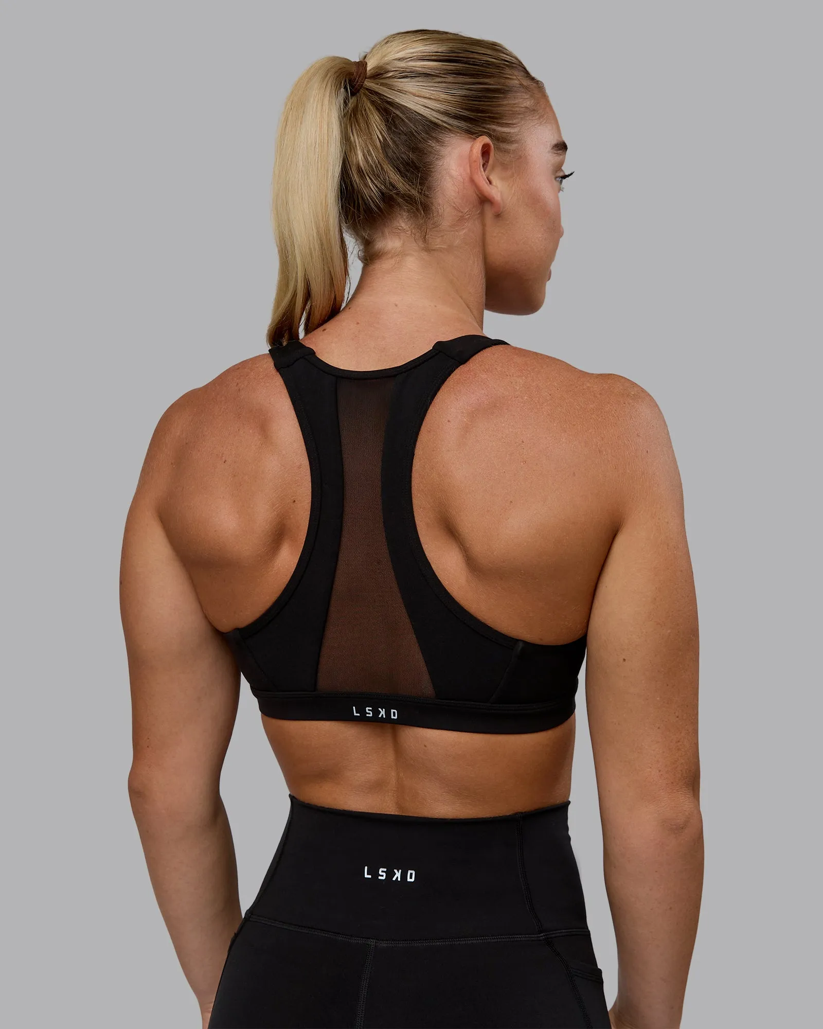 Precision Sports Bra - Black sold by LSKD product image thumbnail 2