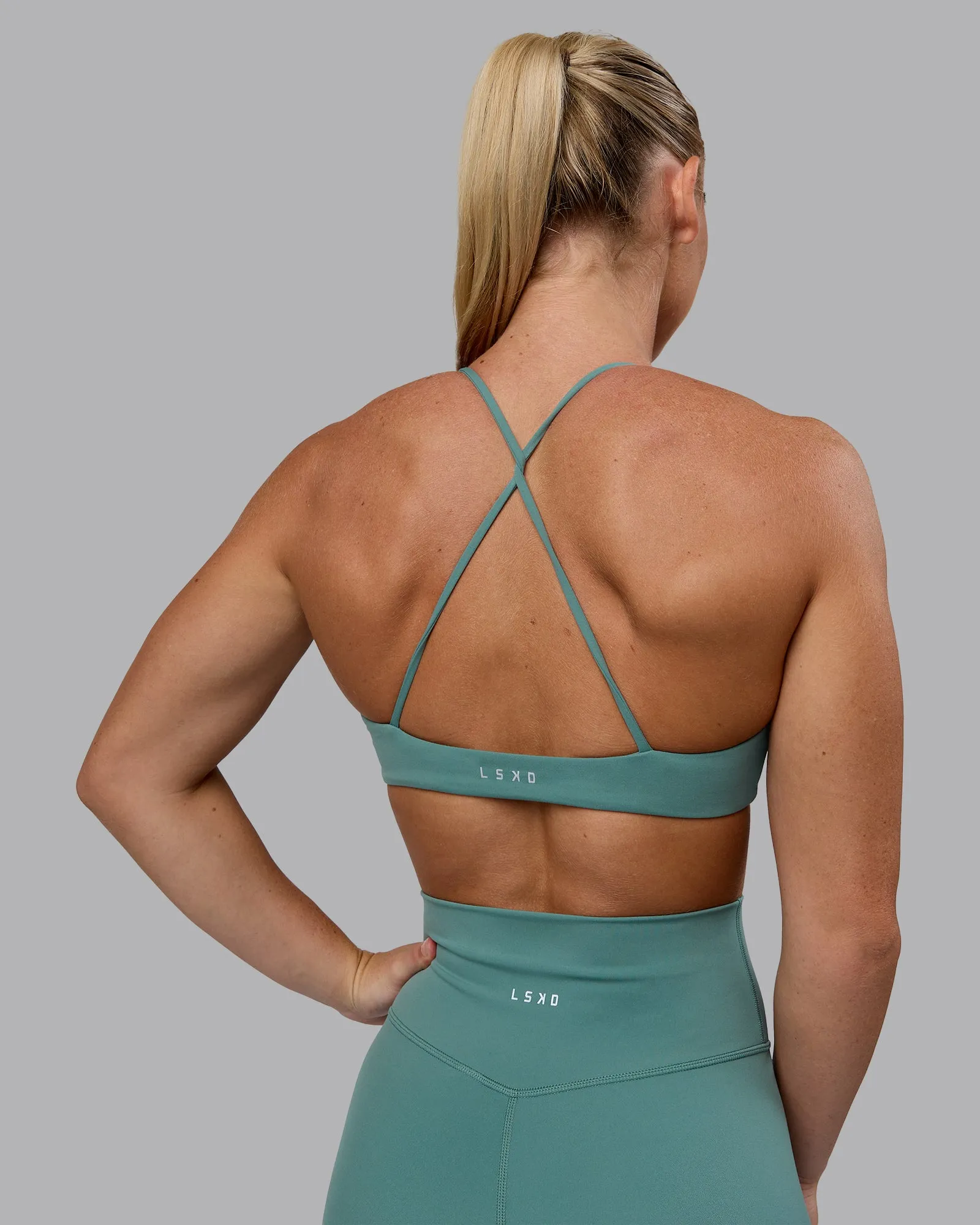 Aura Sports Bra - Sagebrush sold by LSKD product image thumbnail 2
