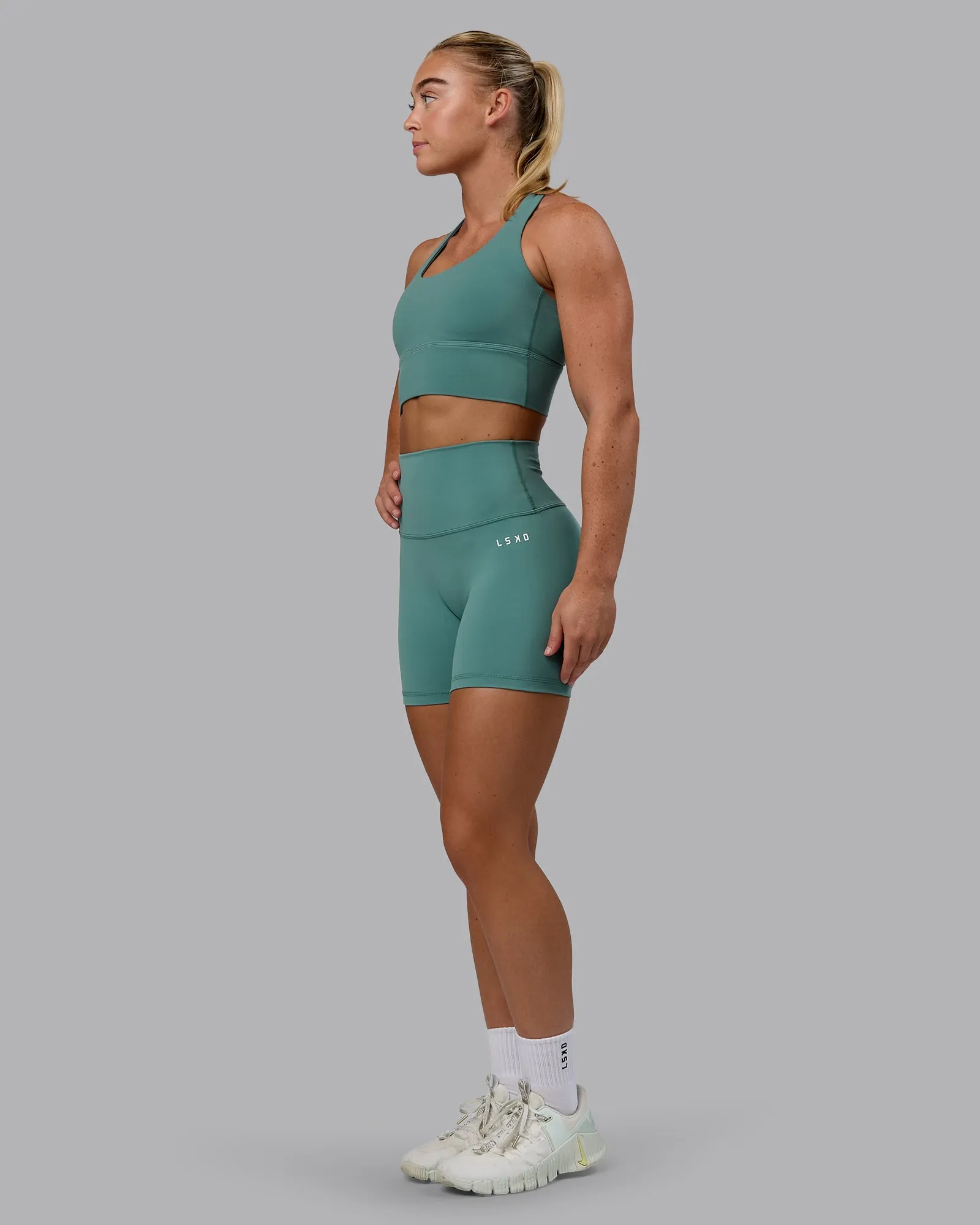 Circuit Sports Bra - Sagebrush sold by LSKD product image thumbnail 5