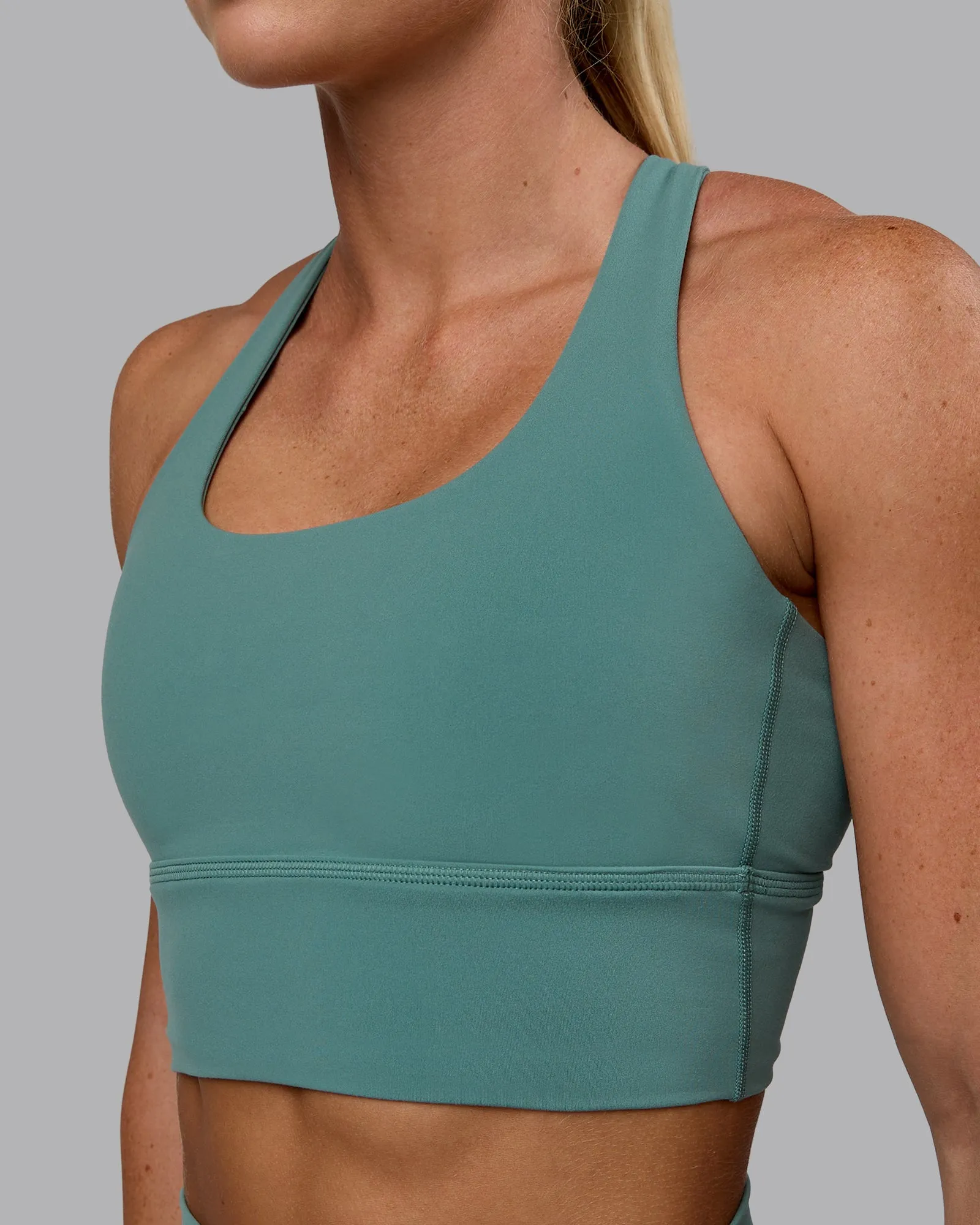 Circuit Sports Bra - Sagebrush sold by LSKD product image thumbnail 4