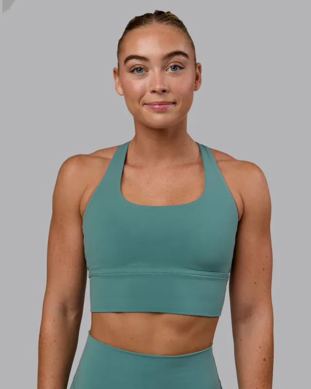 Circuit Sports Bra - Sagebrush sold by LSKD