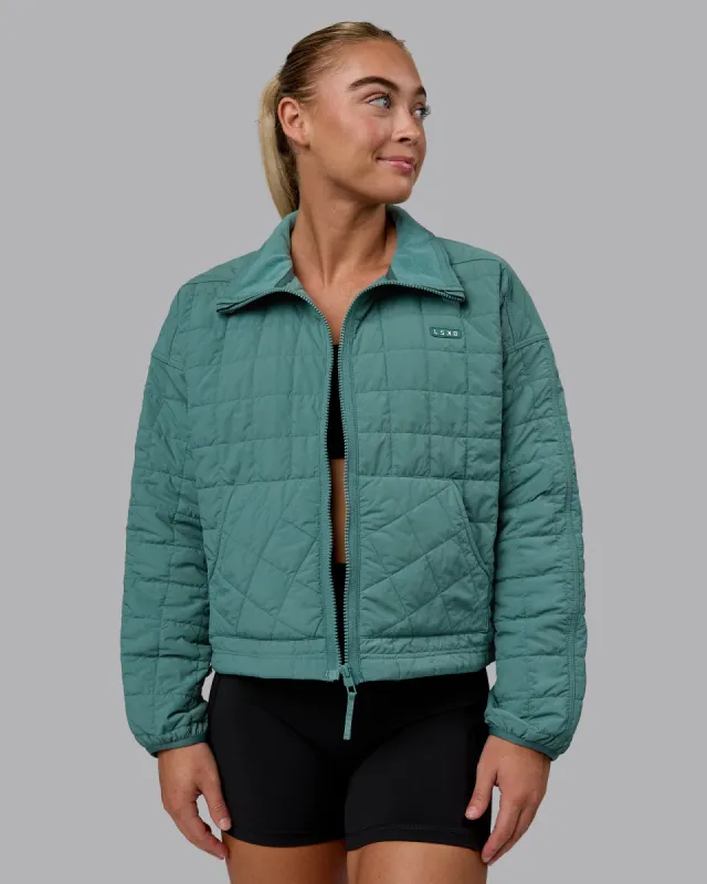 Thrive Packable Jacket - Sagebush sold by LSKD